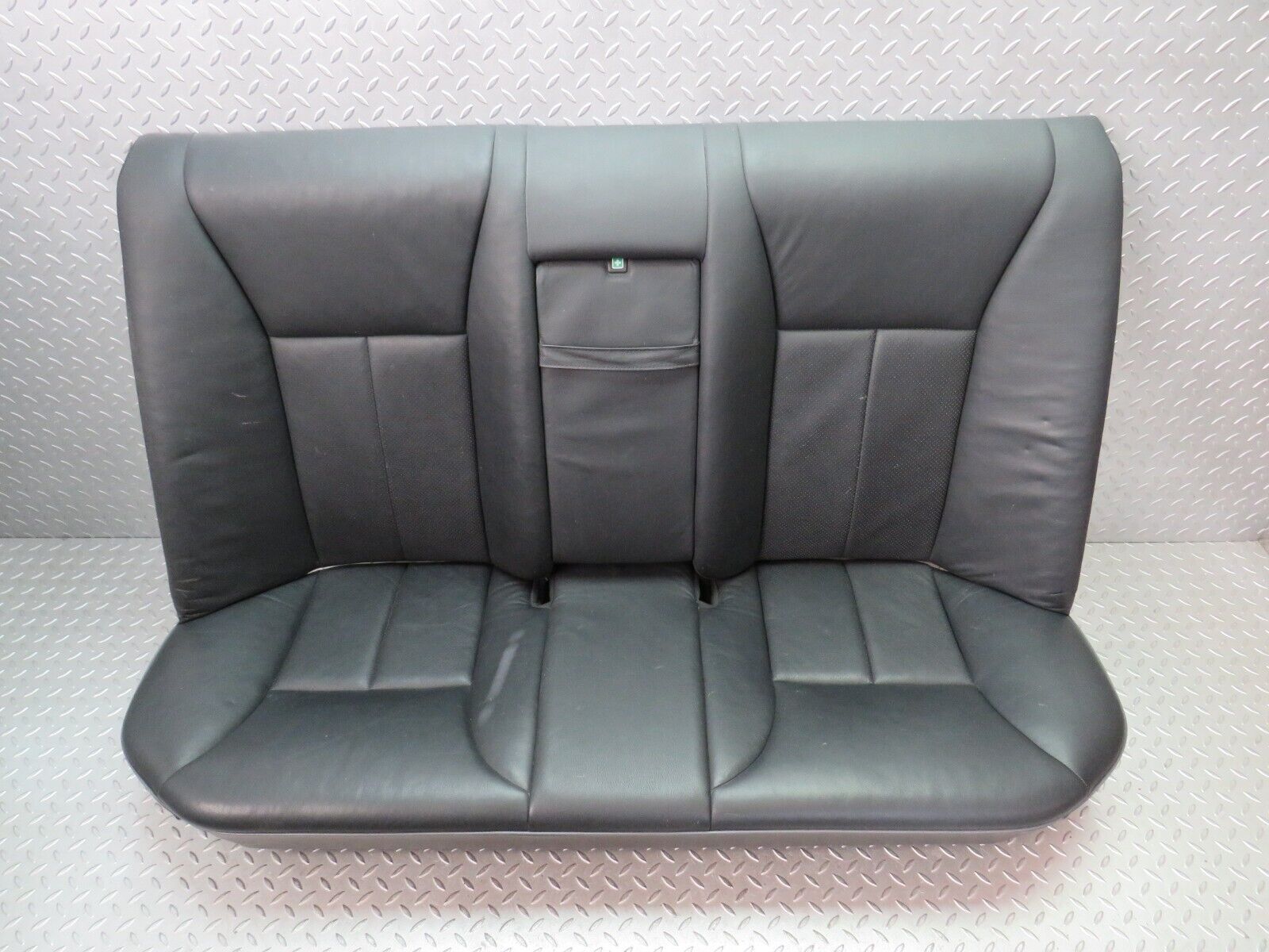 34724 Mercedes-Benz W210 320E Rear Seat Black Leather 2109200250 2109201716