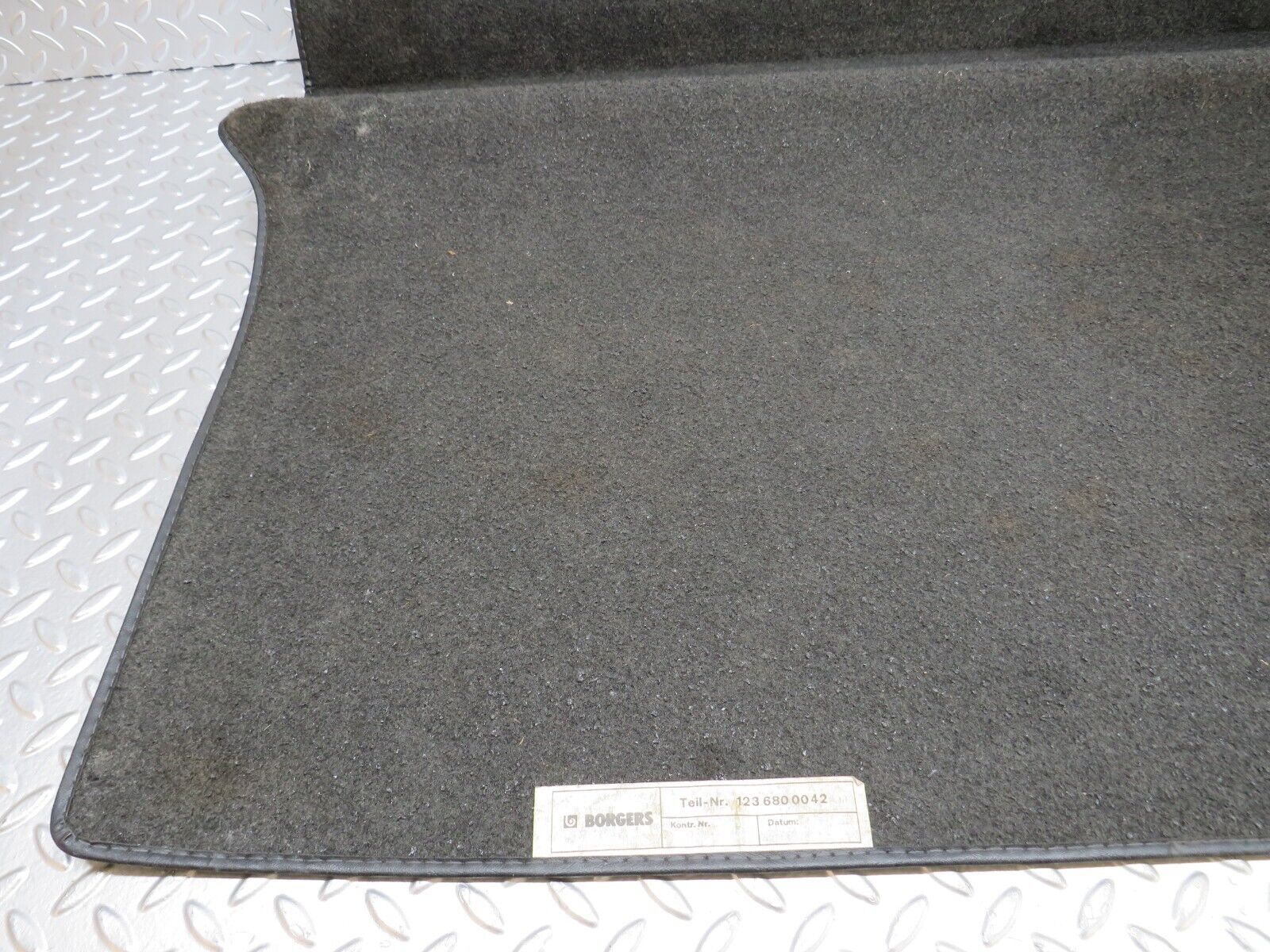 27353 Mercedes-Benz W123 280E Trunk Boot Floor Carpet 1236800042