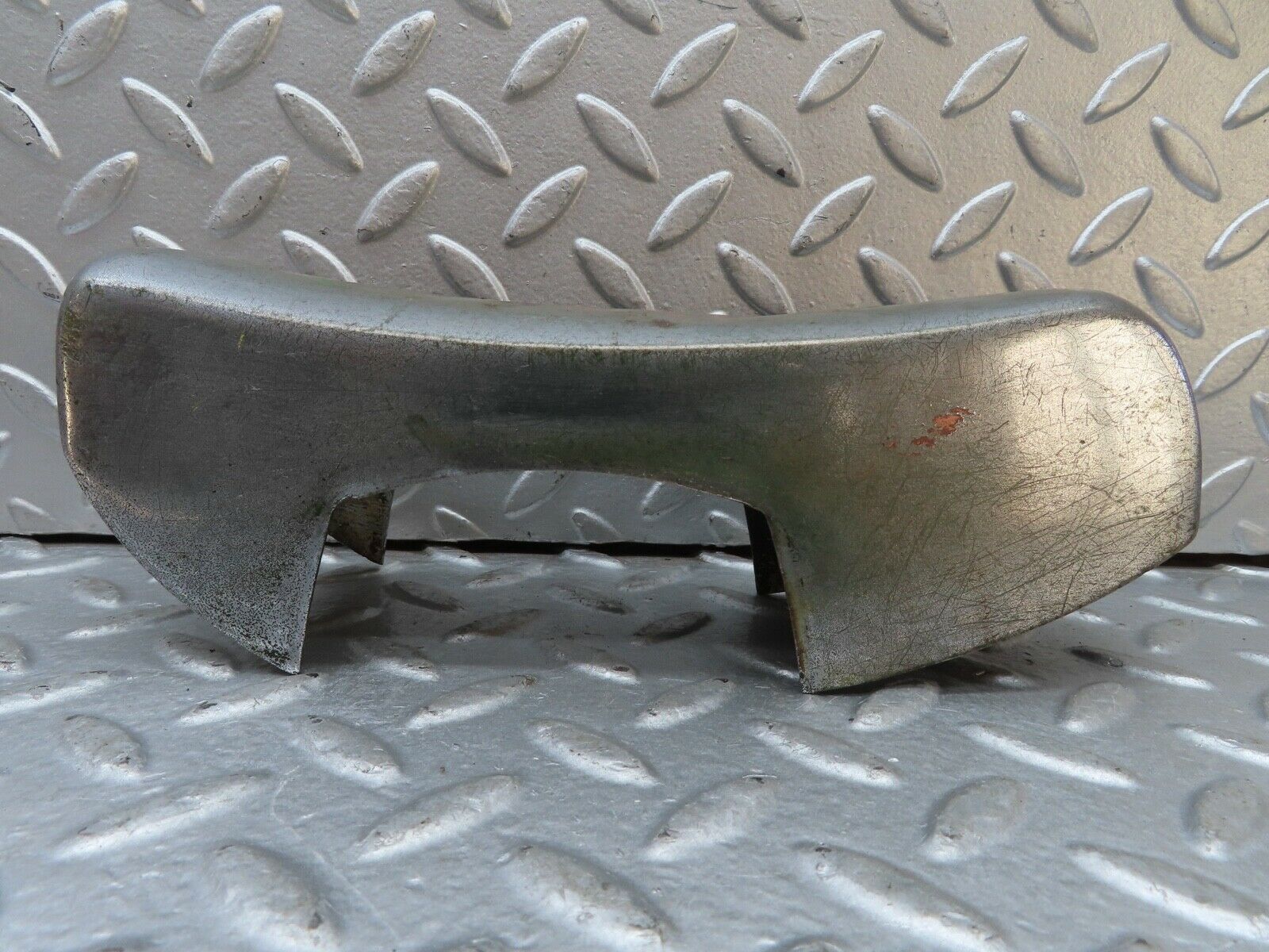 18759 Mercedes-Benz W120 W121 Ponton Front Bumper Chrome Overriders Pair