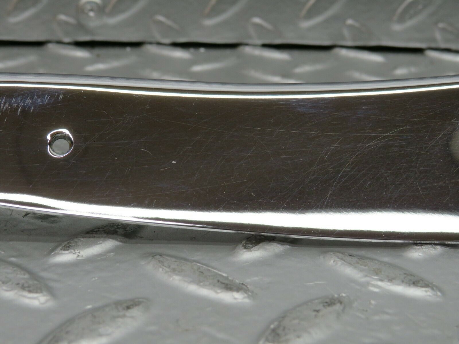 22743 Mercedes-Benz C107 450SLC Coupe Door Moulding Trim Chrome Right Side