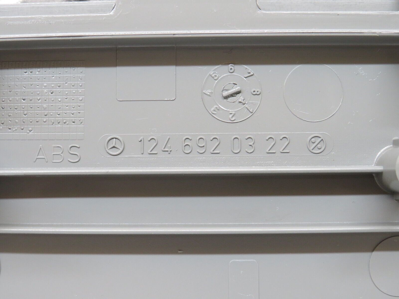 25919 Mercedes-Benz W124 280E B Pillar Lower Cover Left Side 1246920322