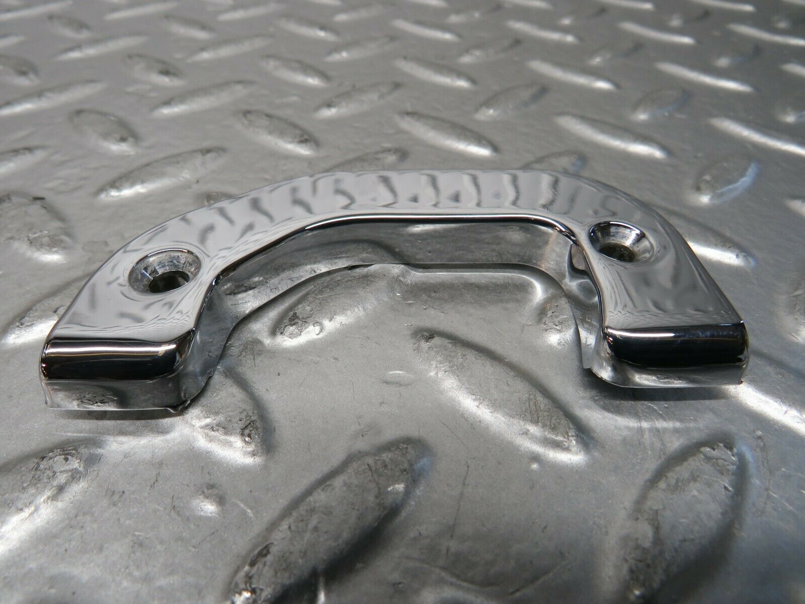 23266 Mercedes-Benz W116 350SE Left Chrome Door Latch Trim