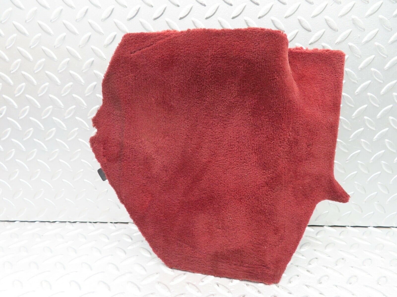 21502 Mercedes-Benz W126 300SE Front Right Kick Panel Burgundy Red 1266880406