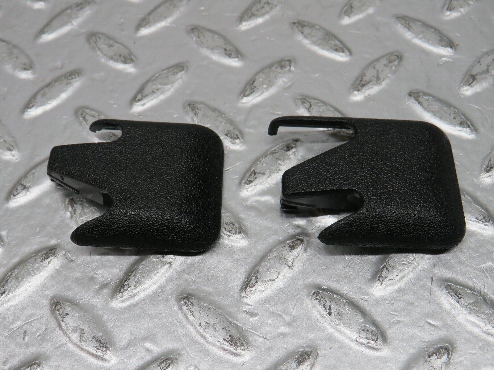 31630 Mercedes-Benz W201 190LE 1.8L Front Seat Rail Trim Cover Pair 1246842118