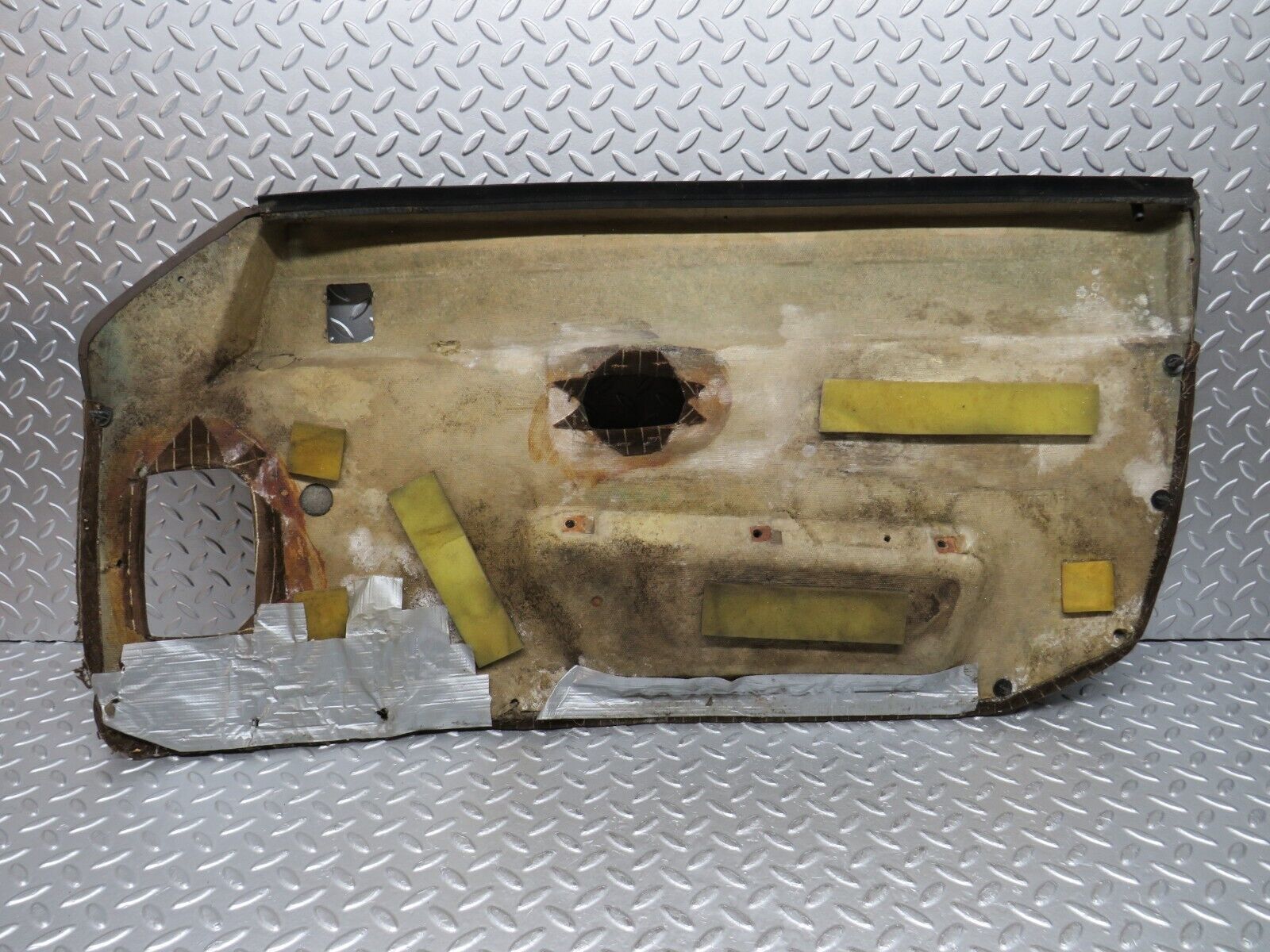 29963 Porsche 924 Left Door Card Brown