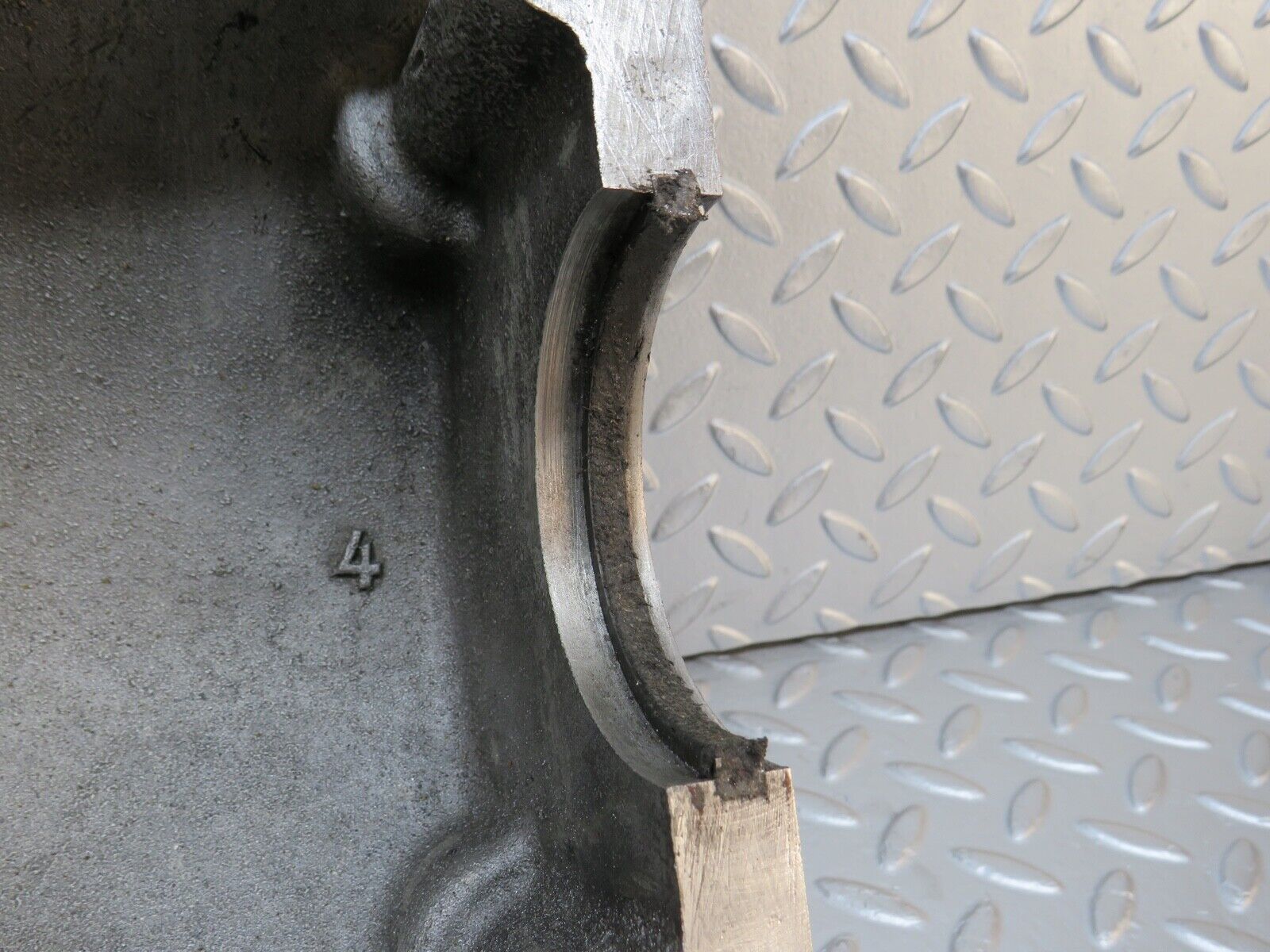 0336 Mercedes-Benz W120 180D Ponton Engine Oil Pan Aluminium 1810101913