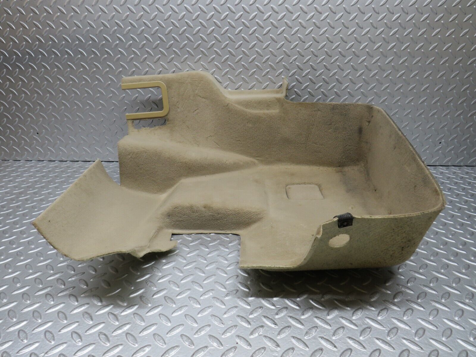 38608 Mercedes-Benz R129 280SL Coupe Trunk Cover Panel Left Side Beige 1296904730