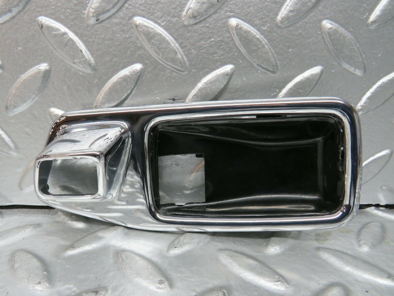 23967 Mercedes-Benz W123 280E Chrome Frame For Door Opener Left 1167660111