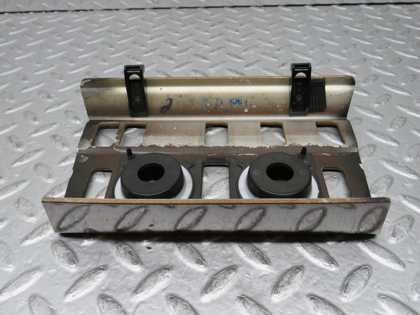 37946 Mercedes-Benz A124 320E Cabriolet Heater Control Panel Wood Trim 1246830275