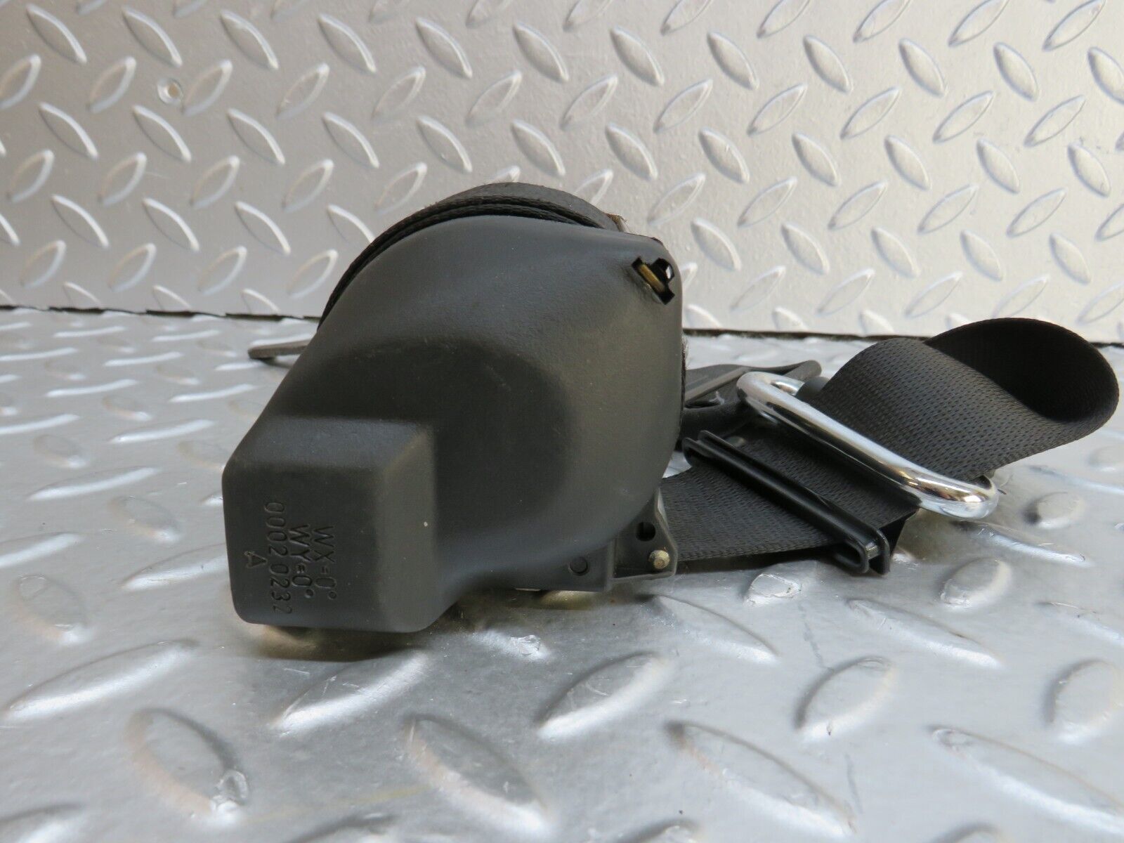 37161 Mercedes-Benz C126 420SEC Coupe Rear Right Seat Belt With Buckles 1268801695