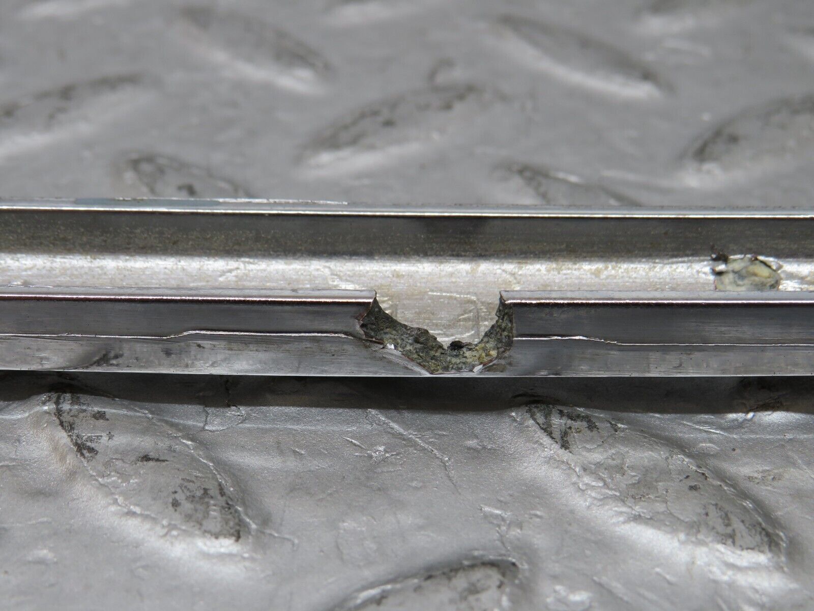 35751 Mercedes-Benz W108 Tail Light Chrome Frame Left 1088260159