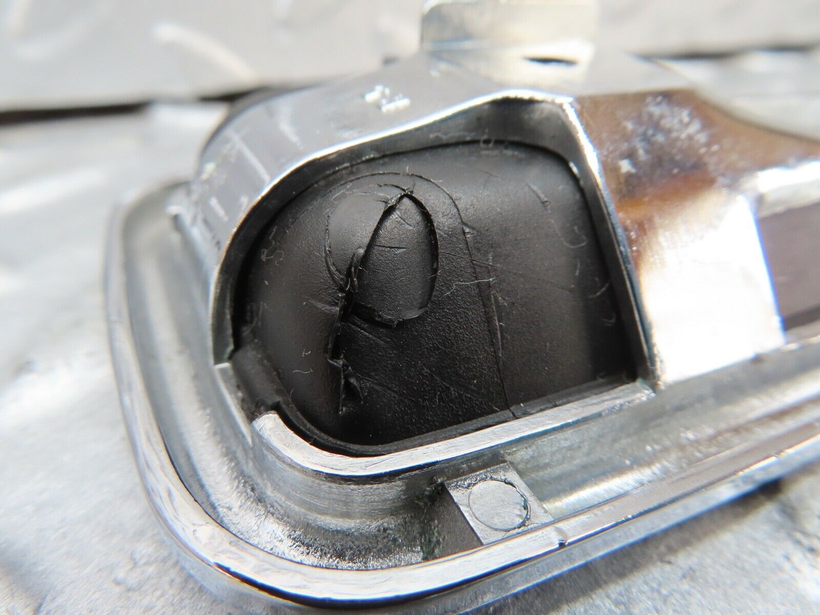 16979 Mercedes-Benz C123 280CE Coupe Chrome Frame For Door Opener 1087660611