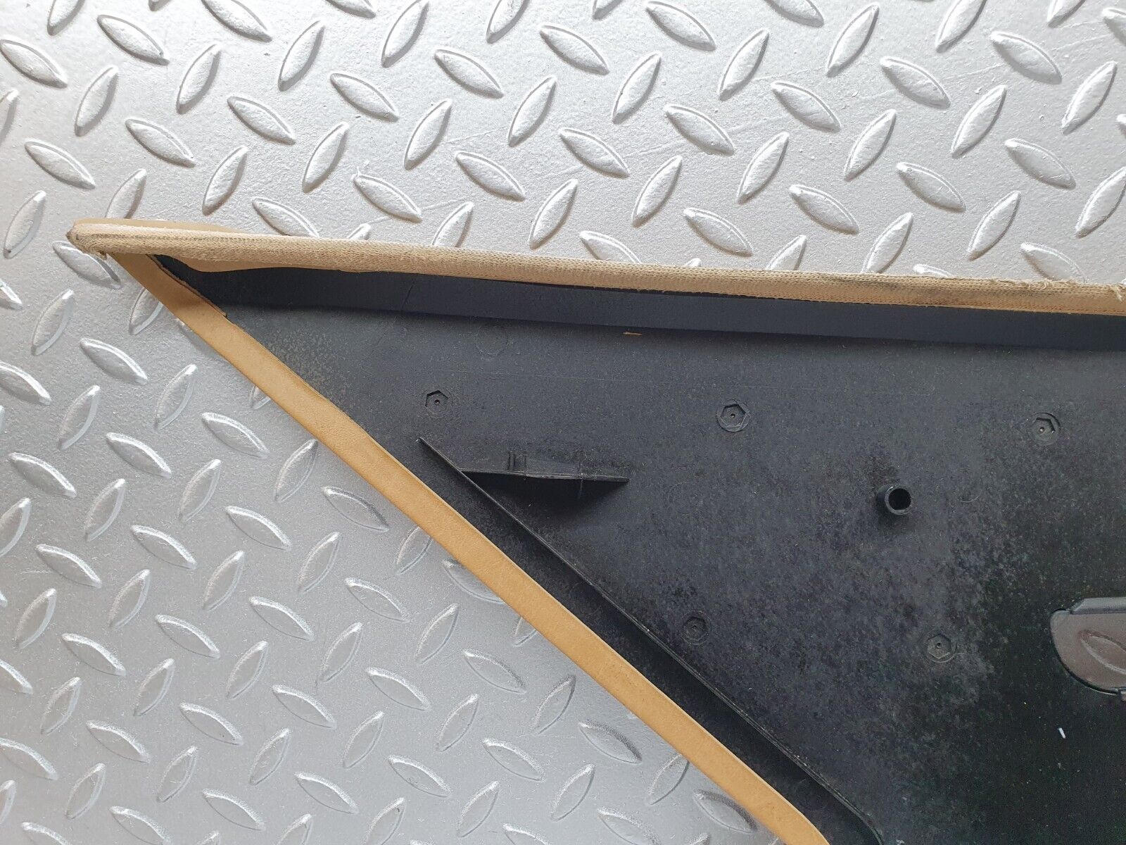 41381 Mercedes-Benz W124 200E C Pillar Cover Panel Right Palomino 1246950244