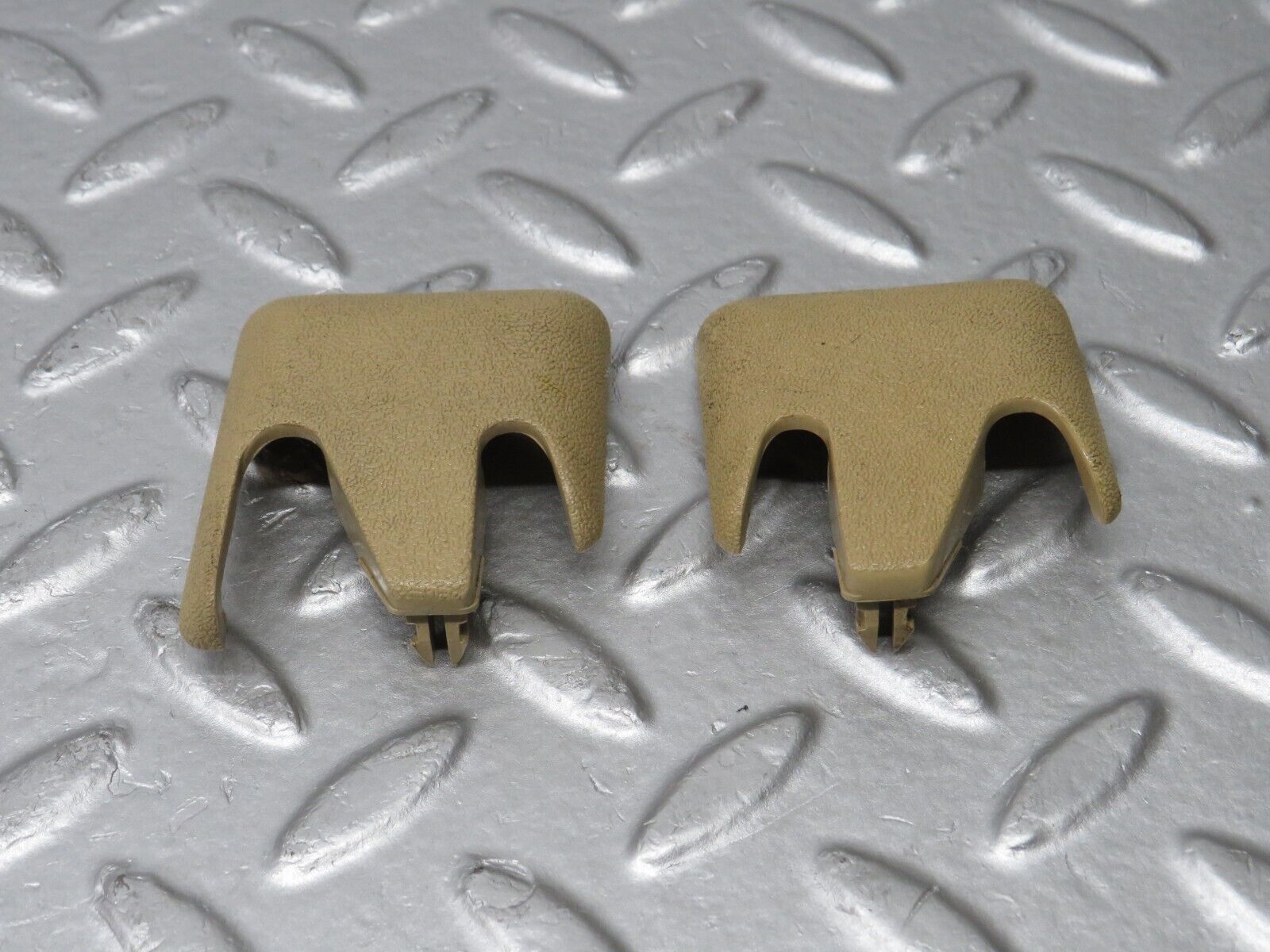 38952 Mercedes-Benz W201 190E 2.6L Front Seat Rail Trim Cover Beige 1246842118 1246842218