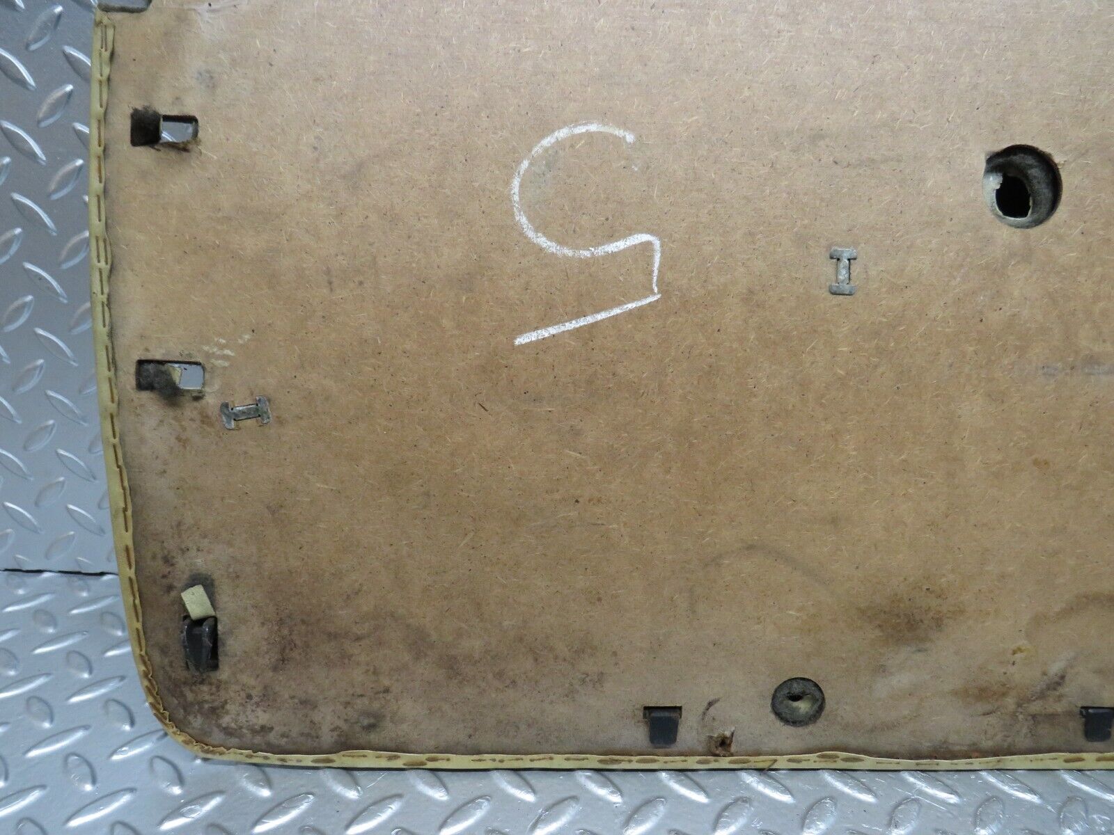 34386 Mercedes-Benz C126 380SEC Coupe Right Door Card 1267270870