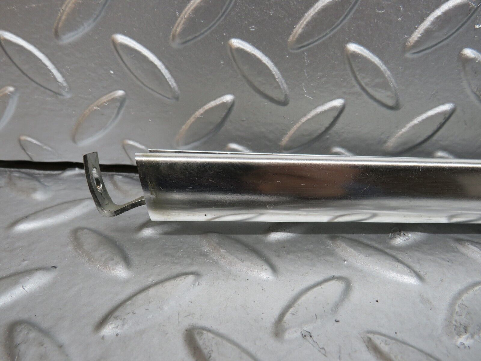 29640 Mercedes-Benz W123 230E Rear Left Door Chrome Window Channel