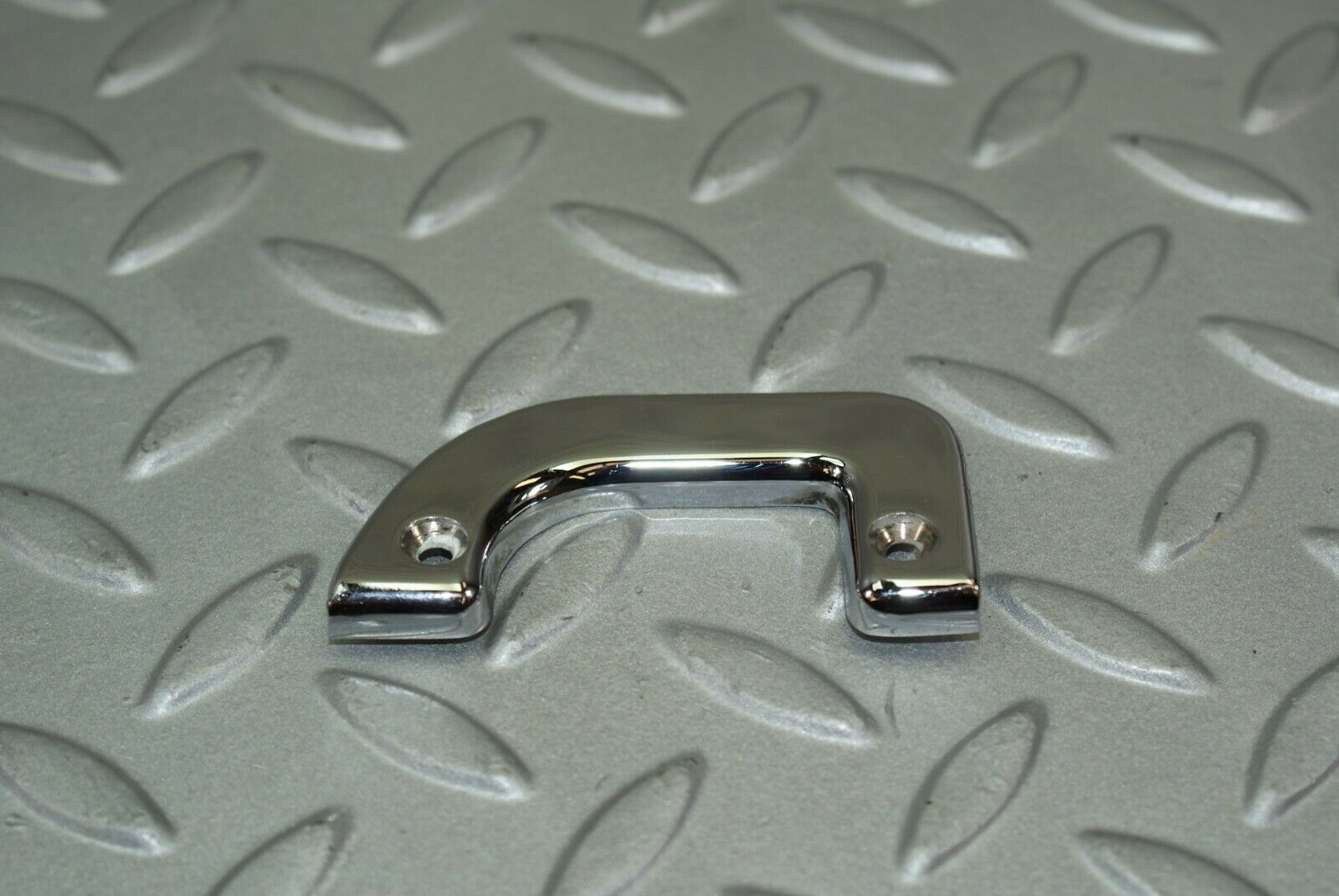 3186 Mercedes-Benz W115 220D Left Interior Chrome Door Latch Trim