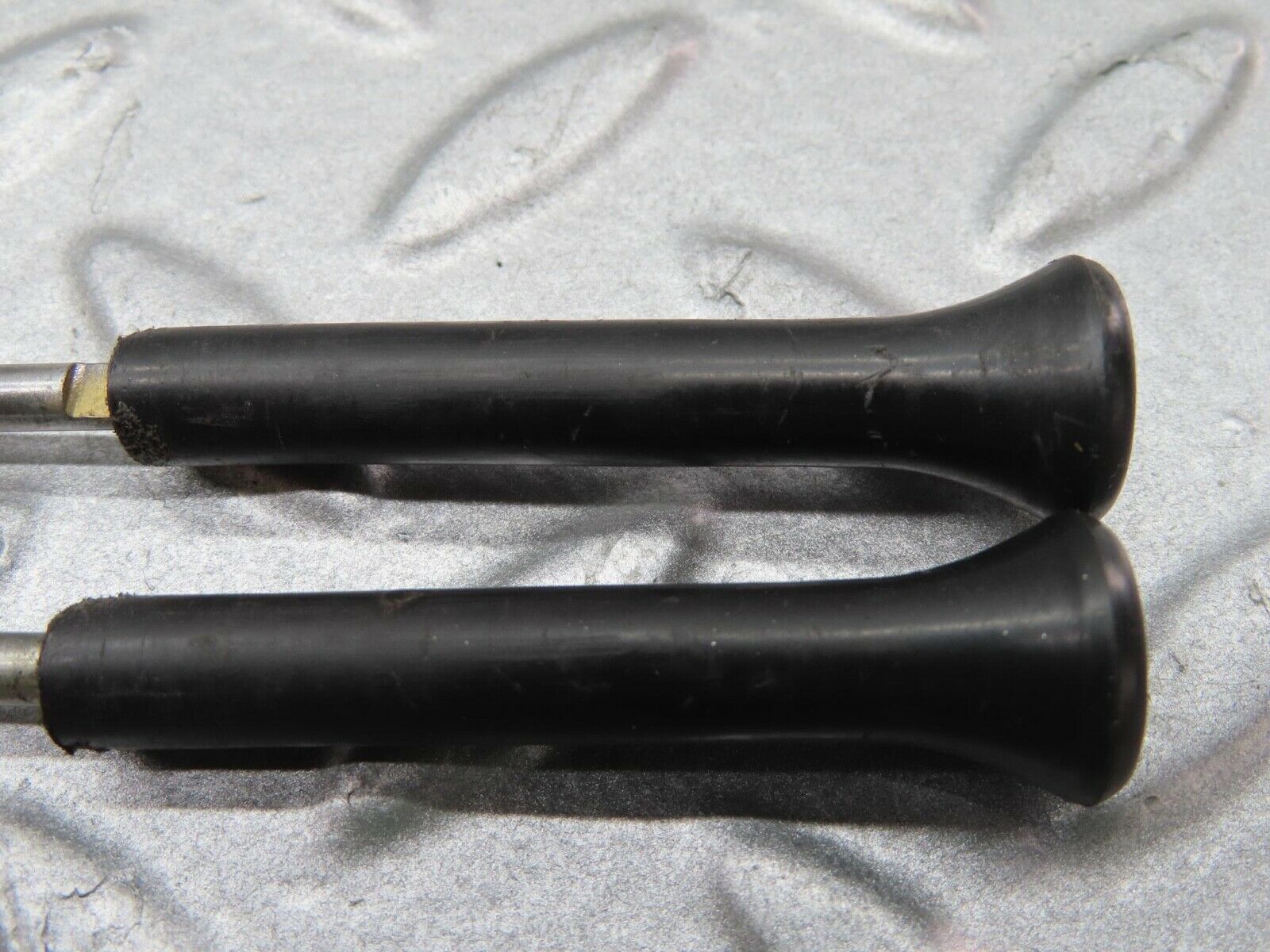 14478 Mercedes-Benz W116 350SE Rear Door Lock Knob Pair