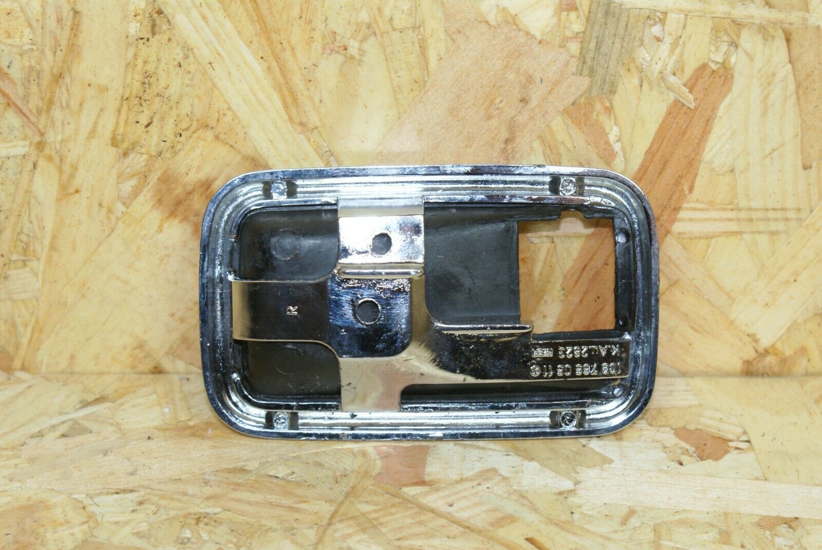 2255 Mercedes-Benz W123 280E Chrome Frame For Door Opener Right 1087660611