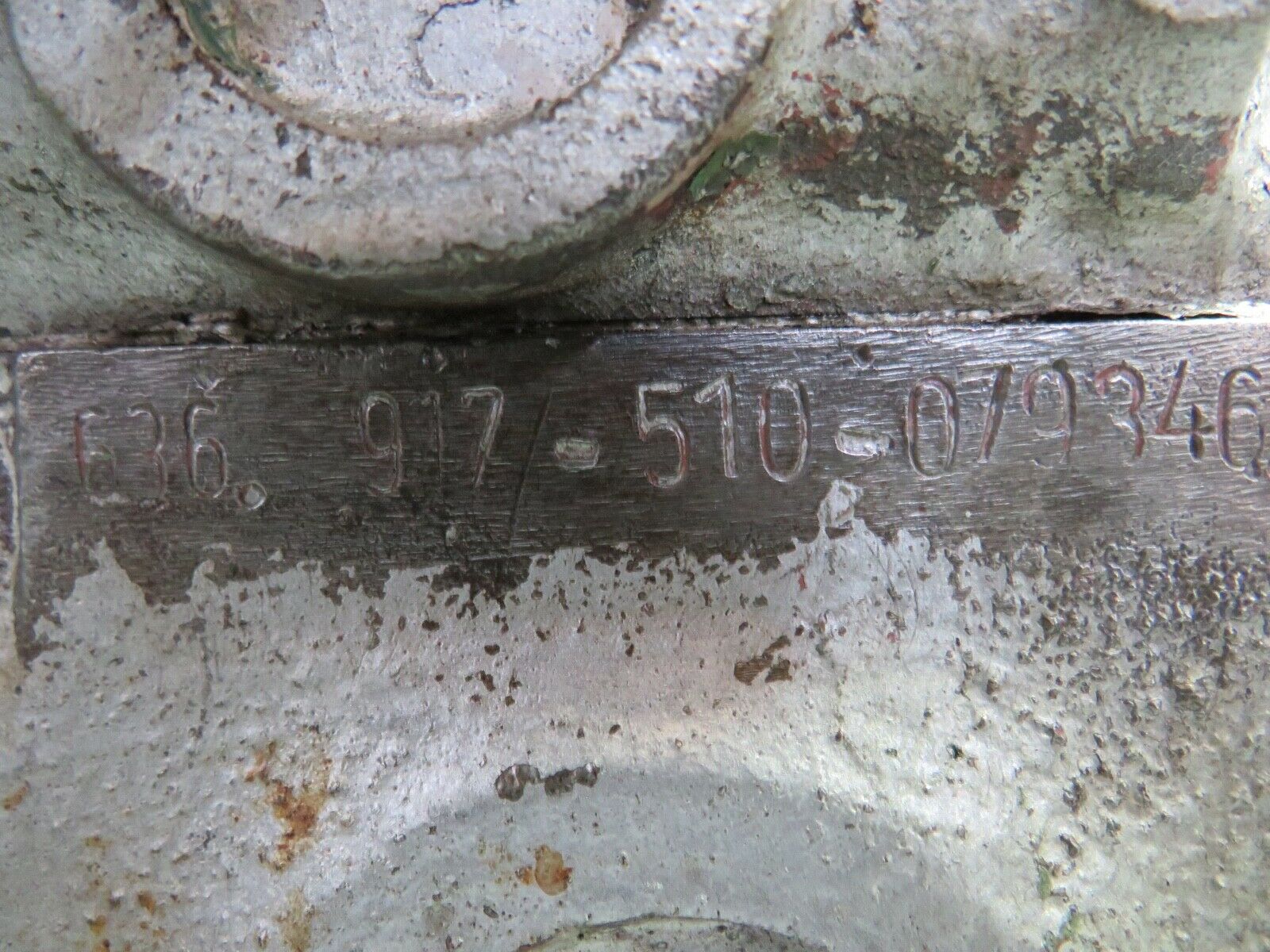 21955 Mercedes-Benz UNIMOG 4 Cylinder Diesel Engine OM636.917 6360151401