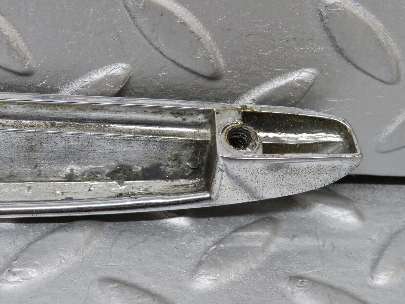 35707 Mercedes-Benz W108 Trunk Lid Chrome Handle