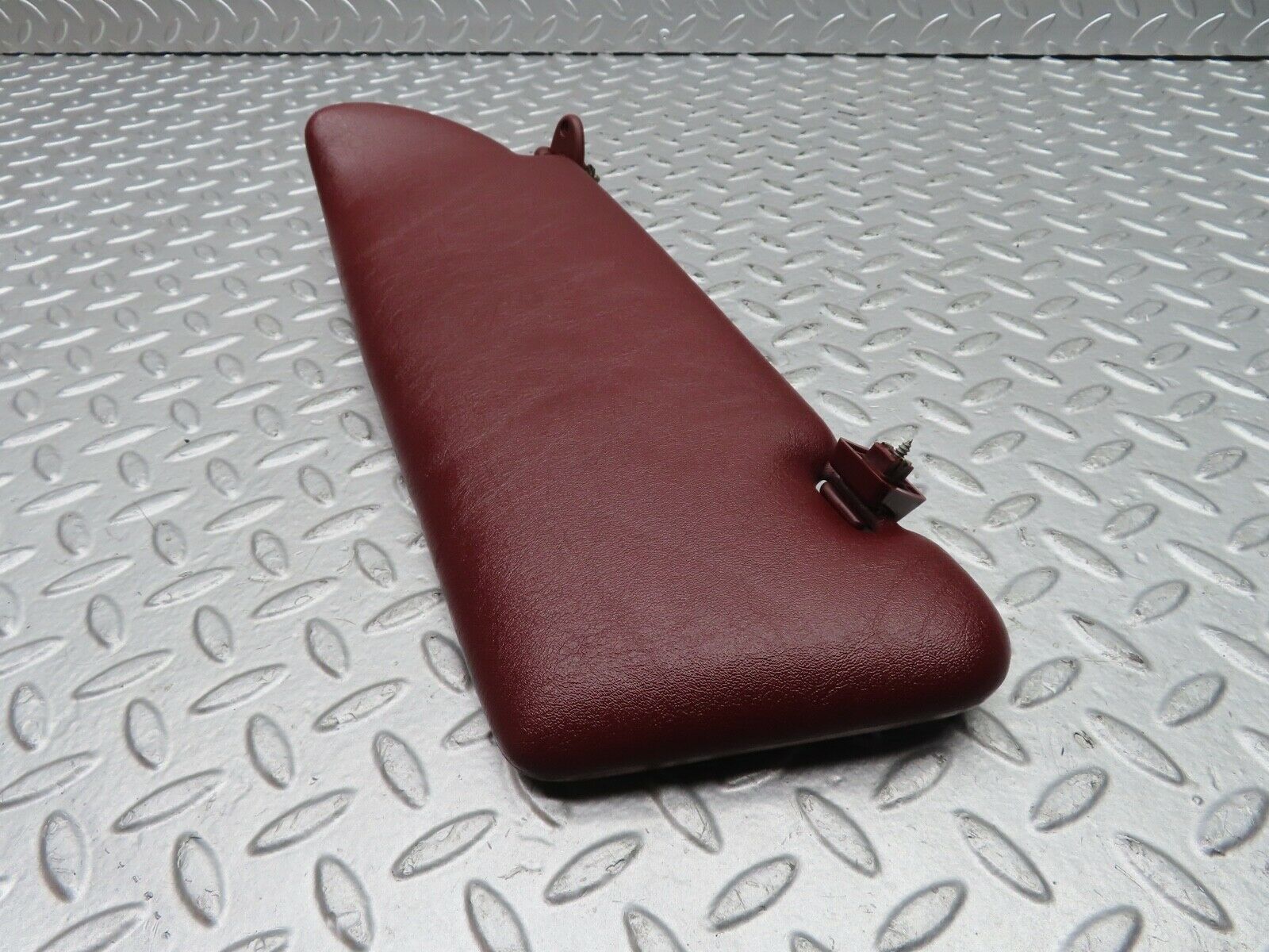 21466 Mercedes-Benz W126 300SE Sun Visor Right Side Burgundy Red