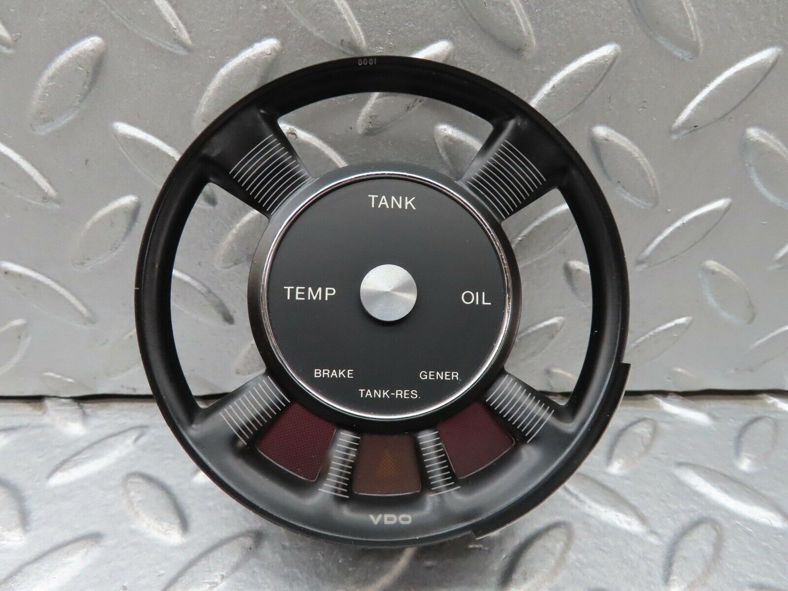 18335 Mercedes-Benz W115 Temperature Fuel Oil Gauge Instrument Surround