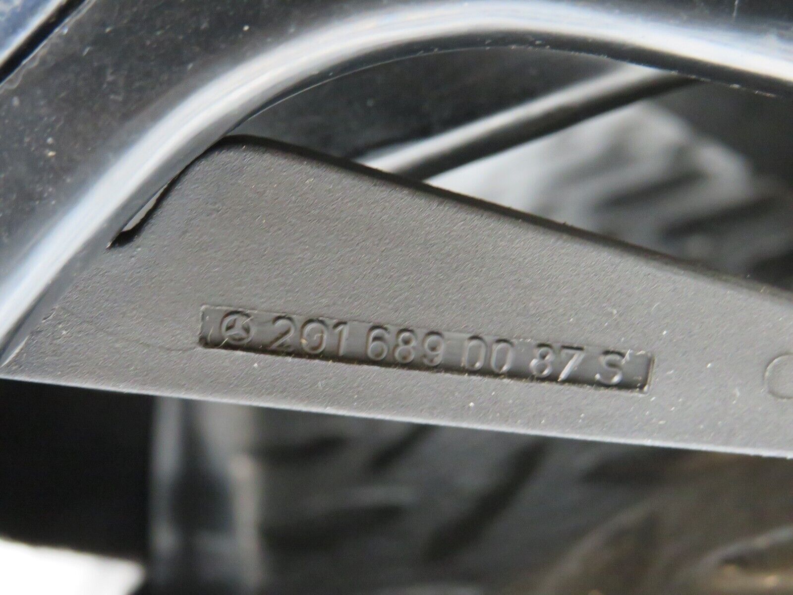 25168 Mercedes-Benz W201 190D Glove Box Door Blue 2016890087