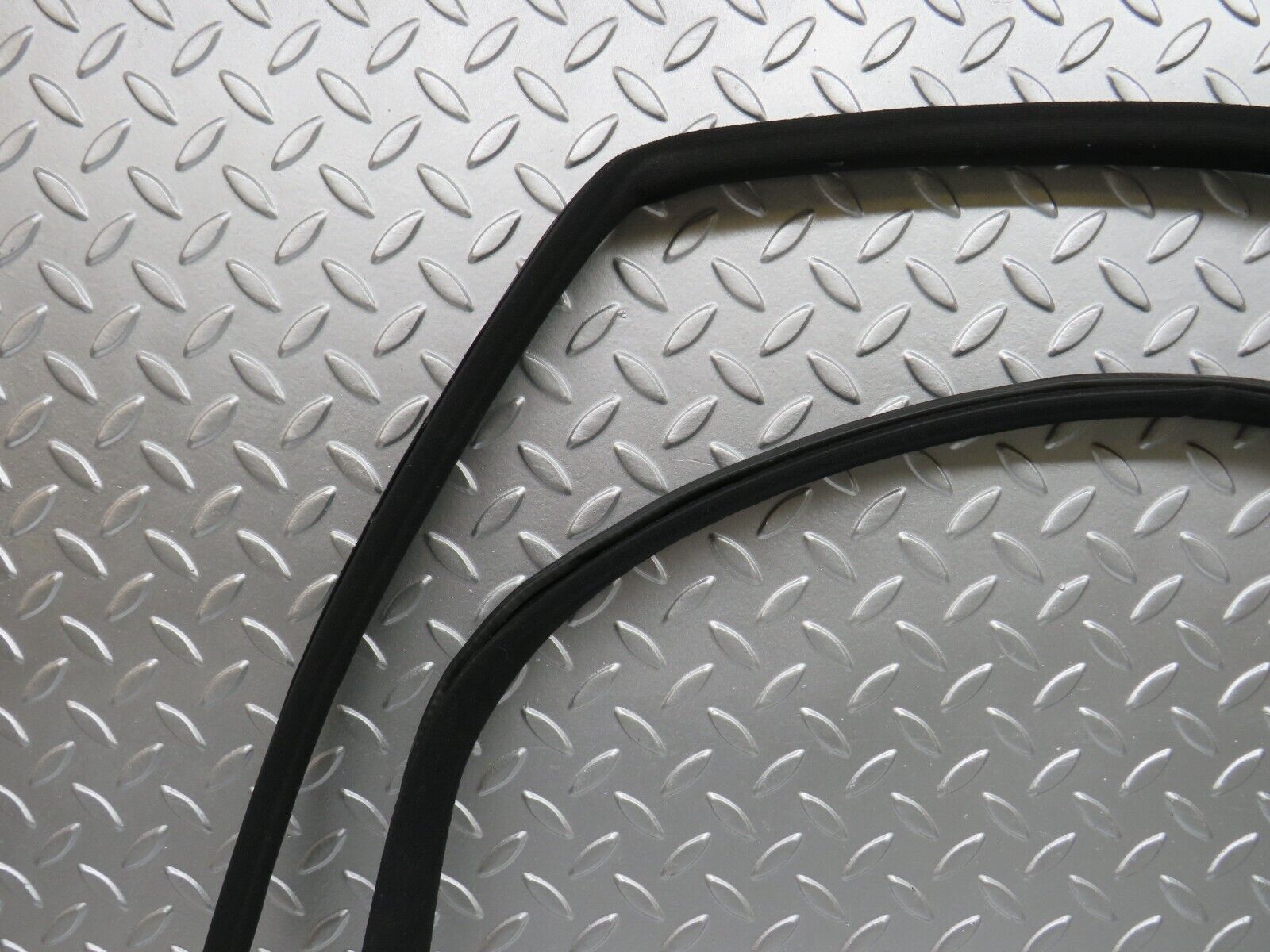 28467 Mercedes-Benz S123 240D Wagon Cloth Covered Door Seal Pair Left Side