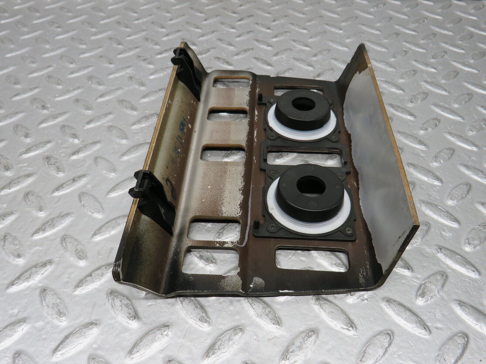 37946 Mercedes-Benz A124 320E Cabriolet Heater Control Panel Wood Trim 1246830275