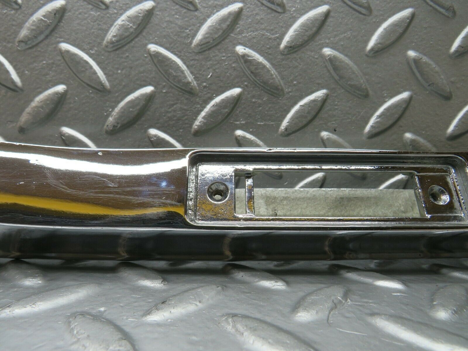 22734 Mercedes-Benz C107 450SLC Trunk Chrome number Plate Light 1076901580