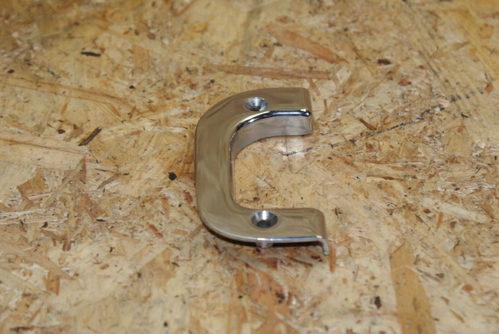 2442 Mercedes-Benz W123 280E Interior Chrome Door Latch Trim Right 1237230224