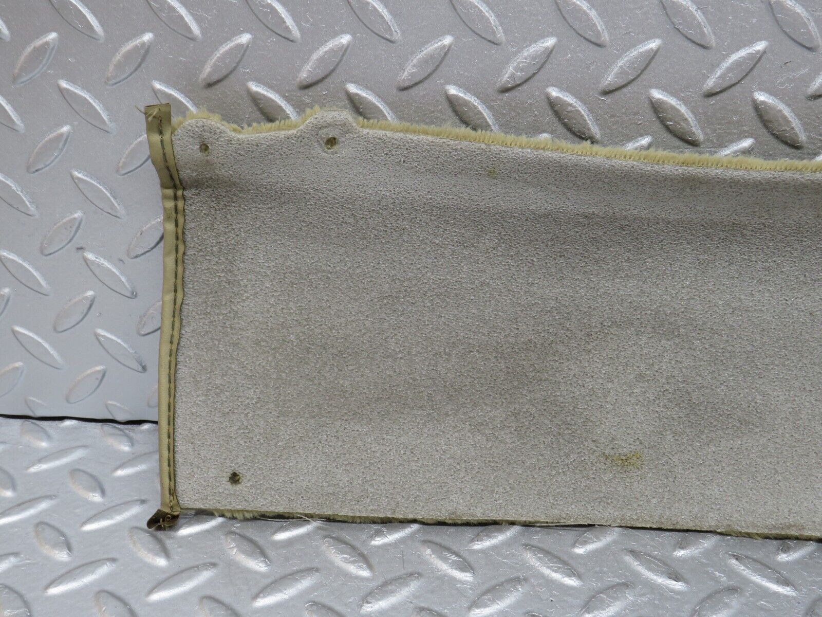 36593 Mercedes-Benz W201 190E 2.0L Door Sill Floor Carpet Left Side Beige