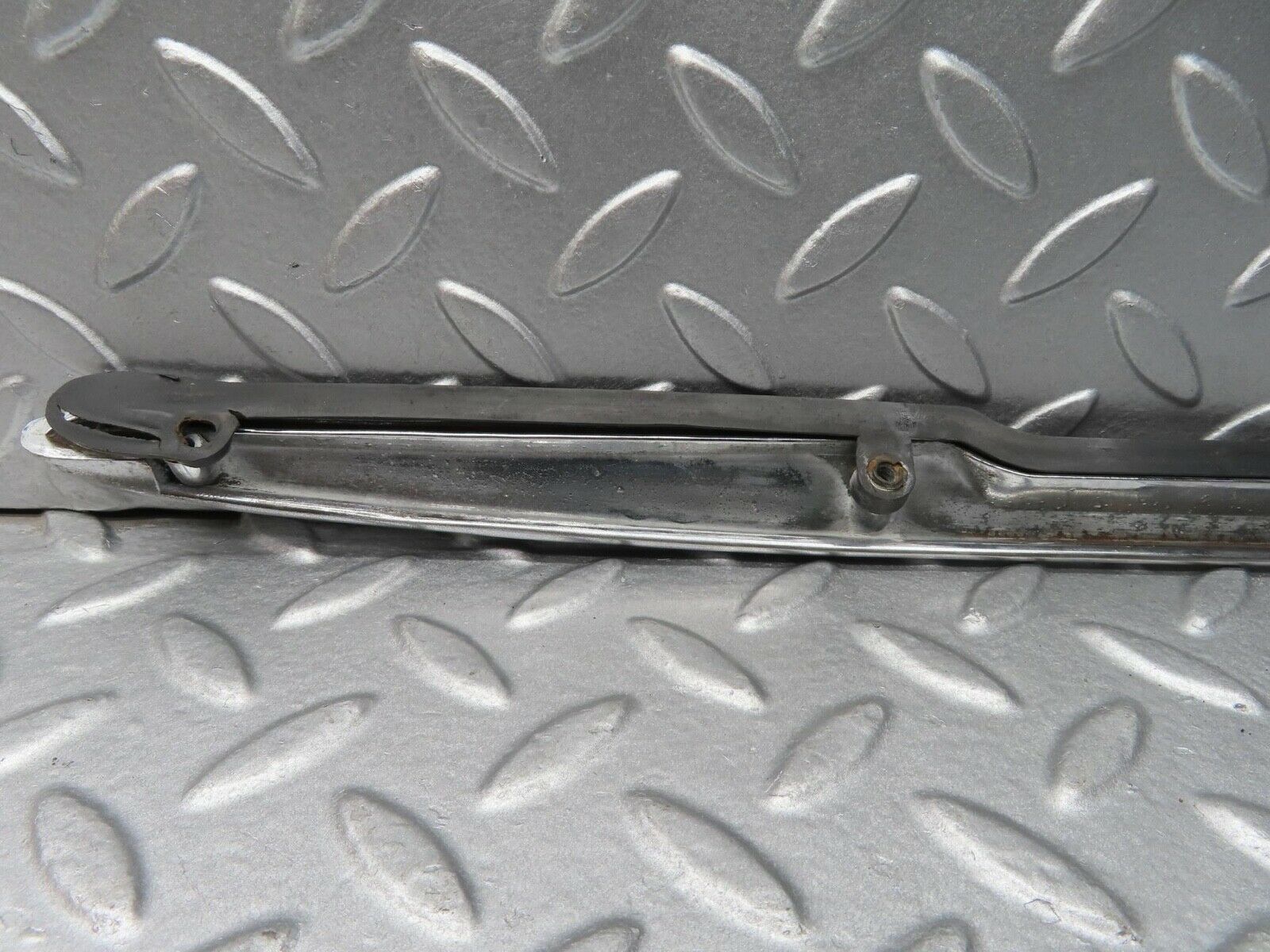 14122 Mercedes-Benz C107 280SLC Trunk Chrome Handle Moulding 1077580202