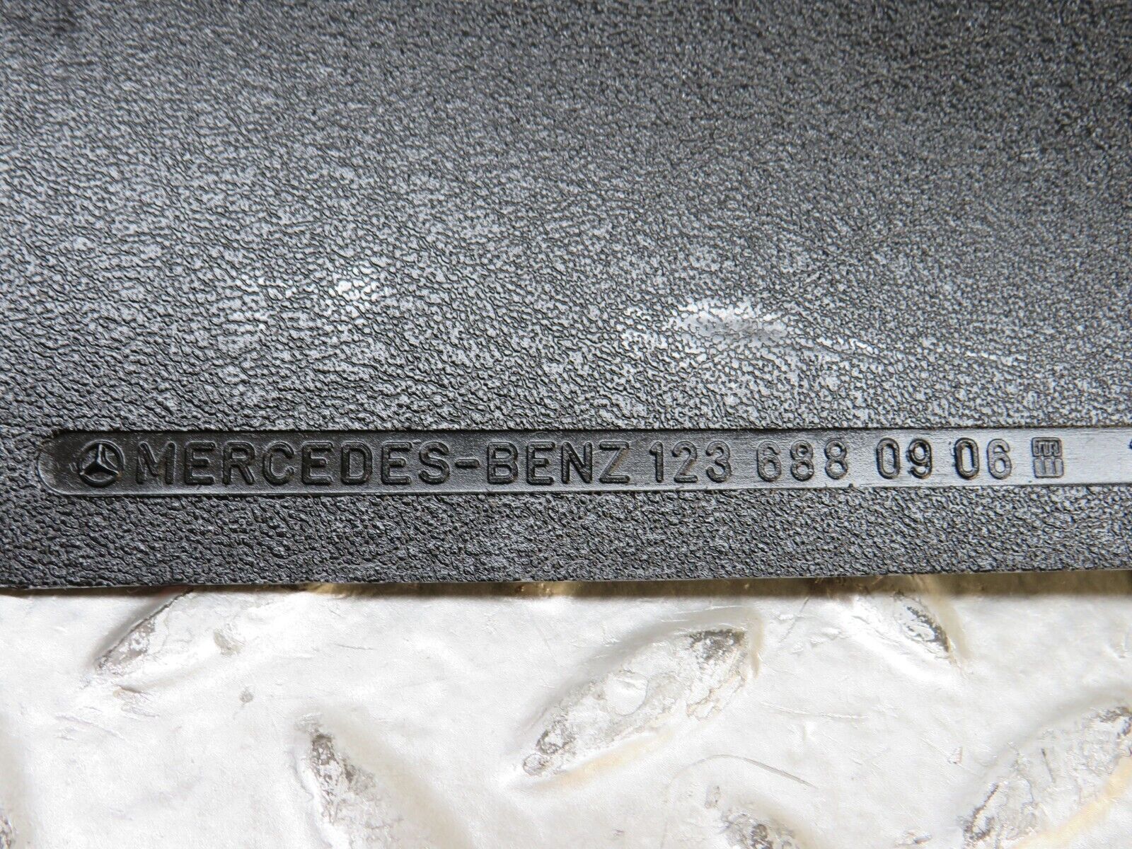 28246 Mercedes-Benz S123 240D Wagon Kick Panel Trim Left Black 1236880906