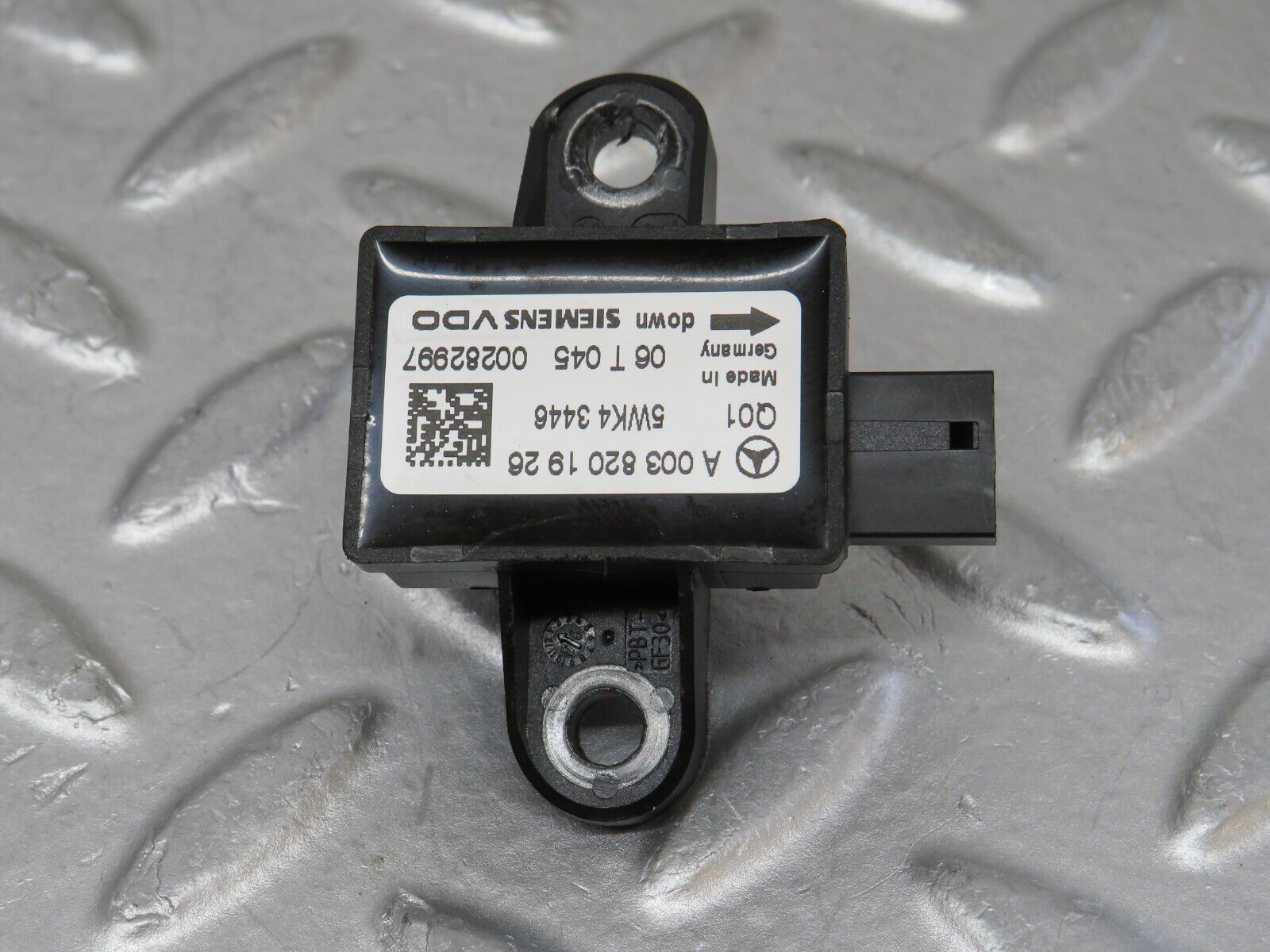 35126 Mercedes-Benz W221 Door Airbag Crash Sensor 0038201926