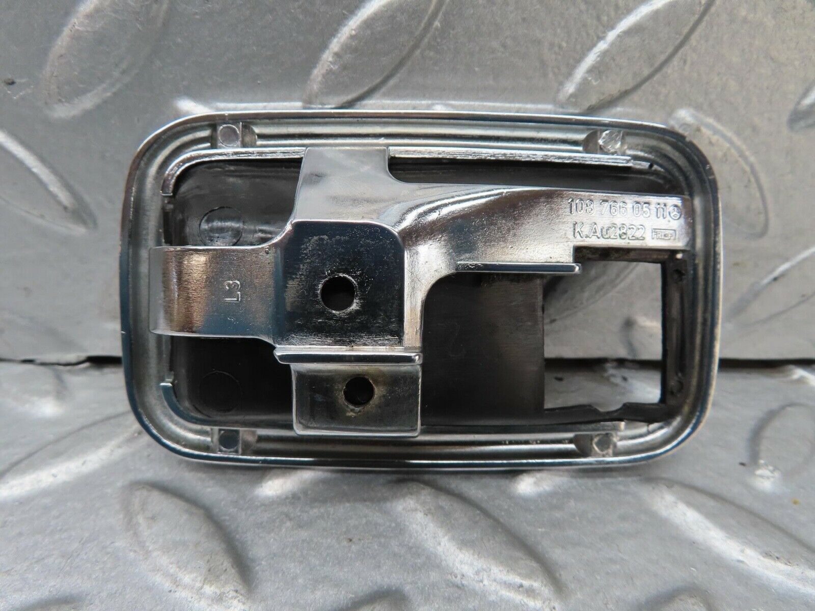 7056 Mercedes-Benz W123 230E Chrome Frame For Door Opener Left 1087660511