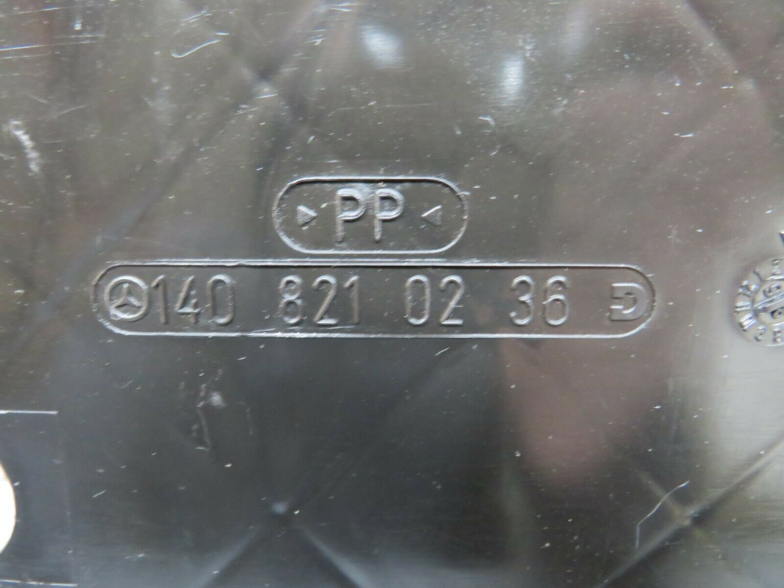 24613 Mercedes-Benz W140 S320 Cable Channel Cover Rear Right 1408210236