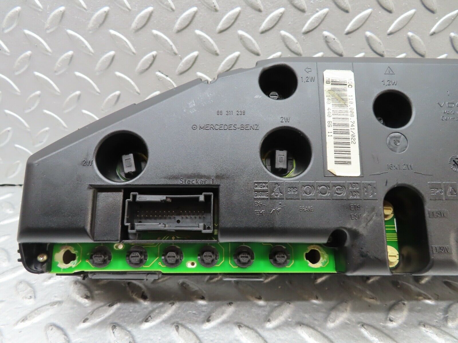 19435 Mercedes-Benz C140 CL420 Coupe Instrument Cluster 1404406611