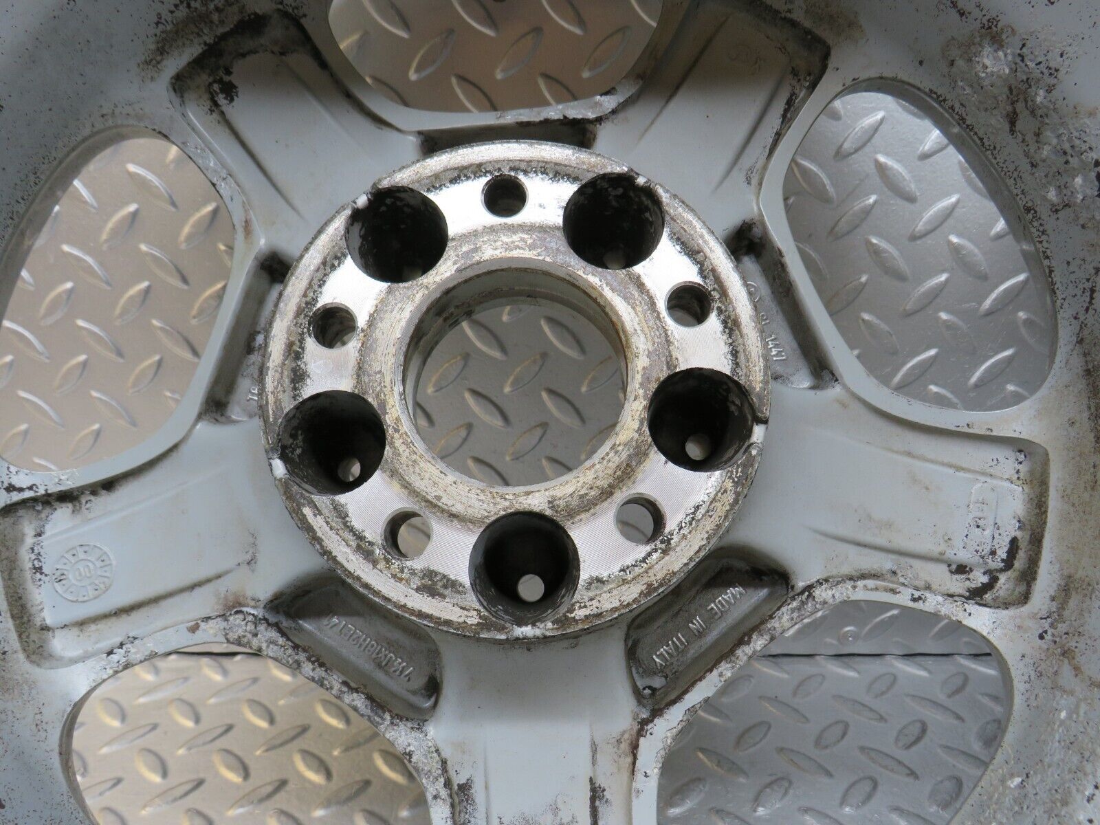 35086 Mercedes-Benz Alloy Wheel Set 7.5Jx16H2 ET41 2104011302