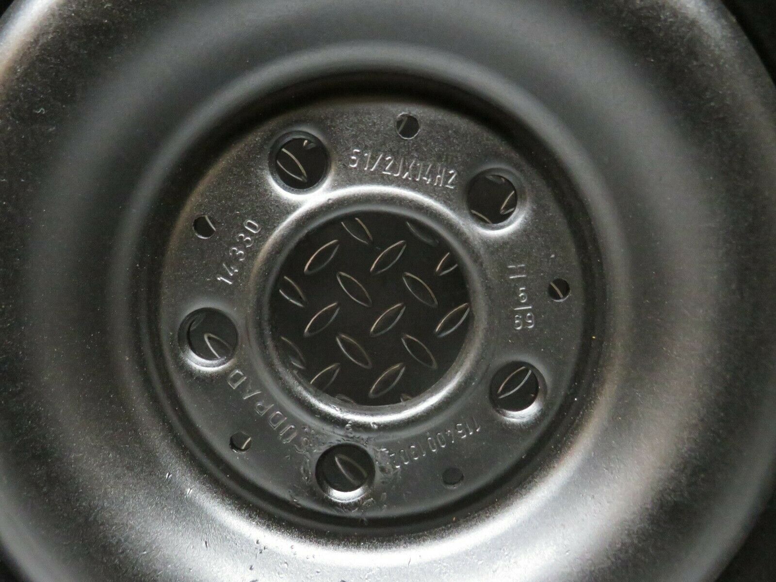 23690 Mercedes-Benz Steel Wheel 5.5Jx14H2 ET35 1154001302