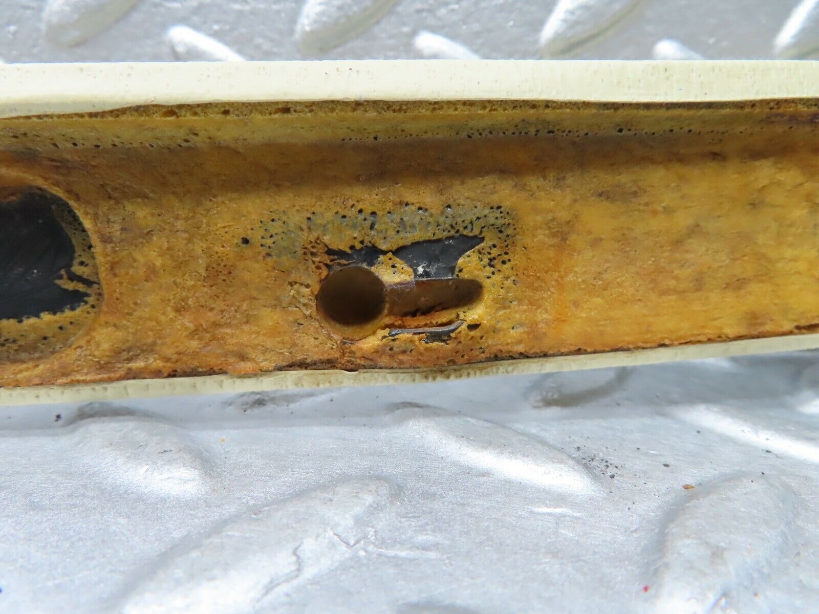 20233 Mercedes-Benz W114 280CE Coupe Headlining Roof Panel Right Side Cream