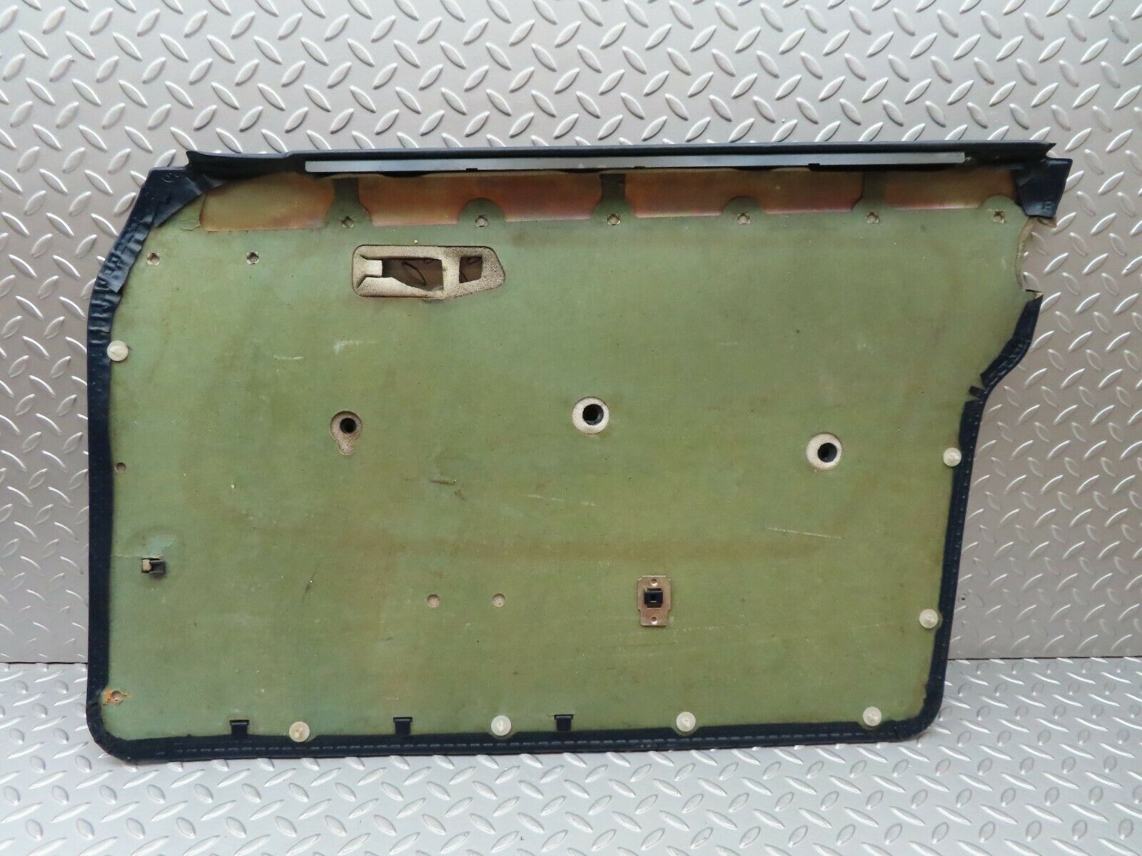 4366 Mercedes-Benz W123 230E Front Left Door Card Blue