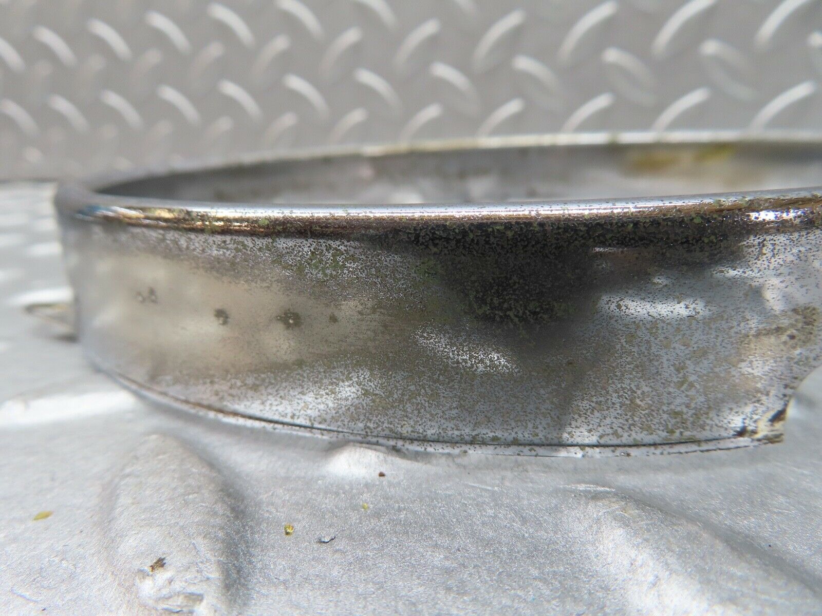 18255 Mercedes-Benz W111 220SE Coupe Headlight Chrome Frame