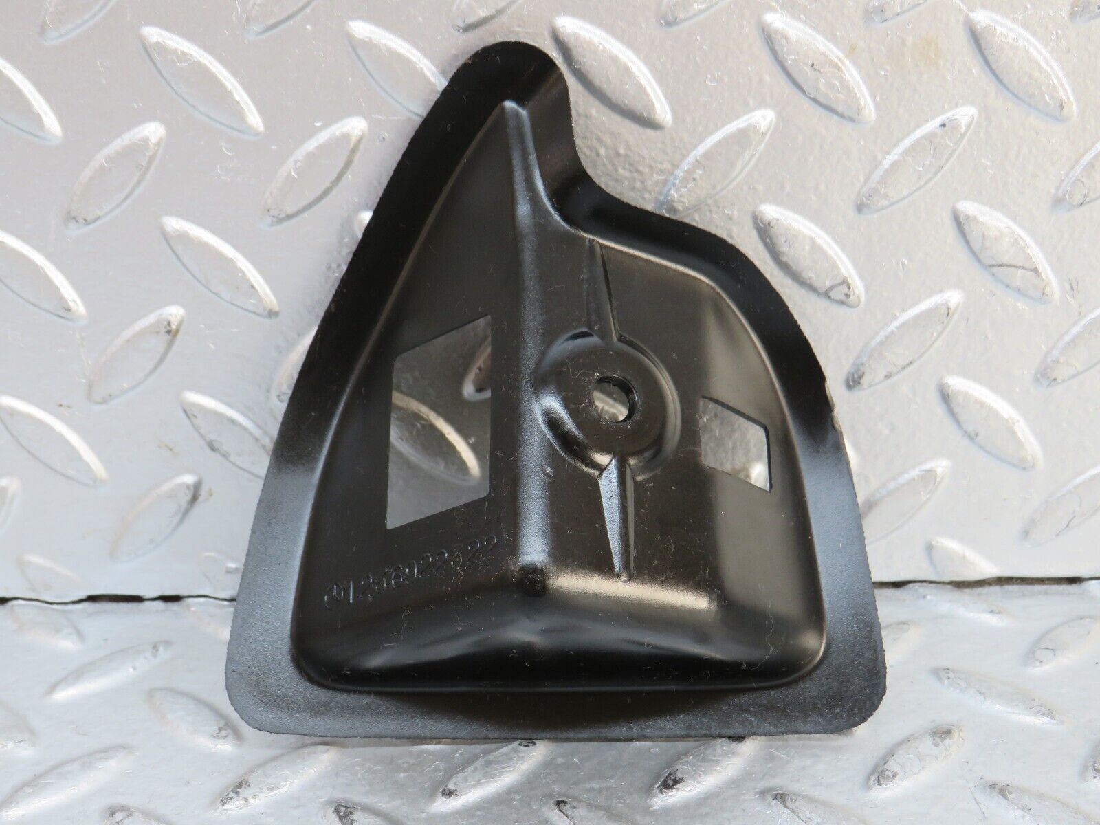 28273 Mercedes-Benz S123 240D Wagon Rear Seat Latch Cover Left 1236922322