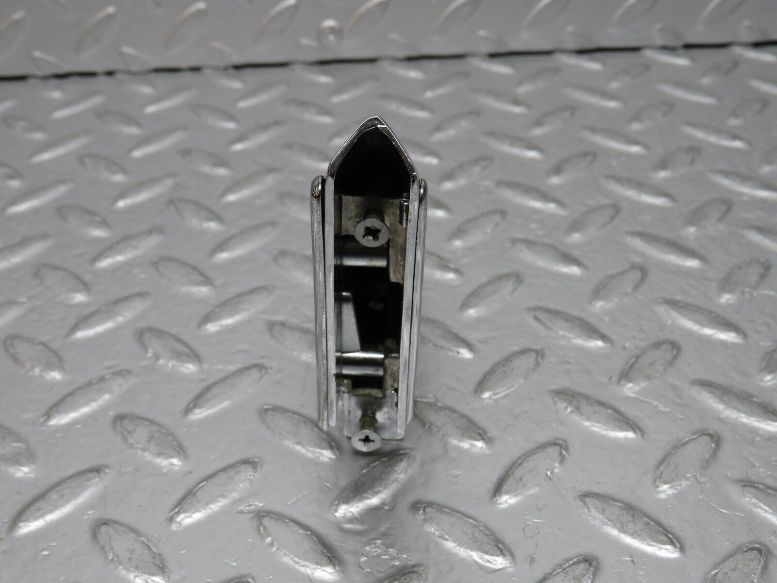 0703 Mercedes-Benz C107 350SLC Coupe Left Wing Mirror Triangle Chrome Bracket