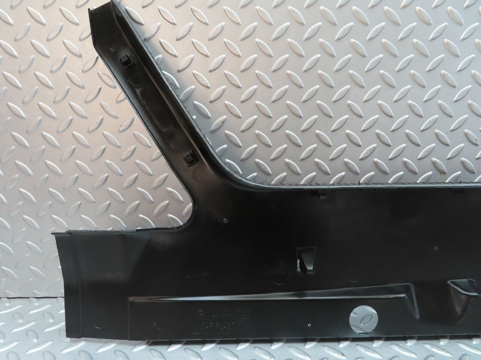 9573 Mercedes-Benz C124 300CE Coupe Trunk Lock Trim Panel 1246940725