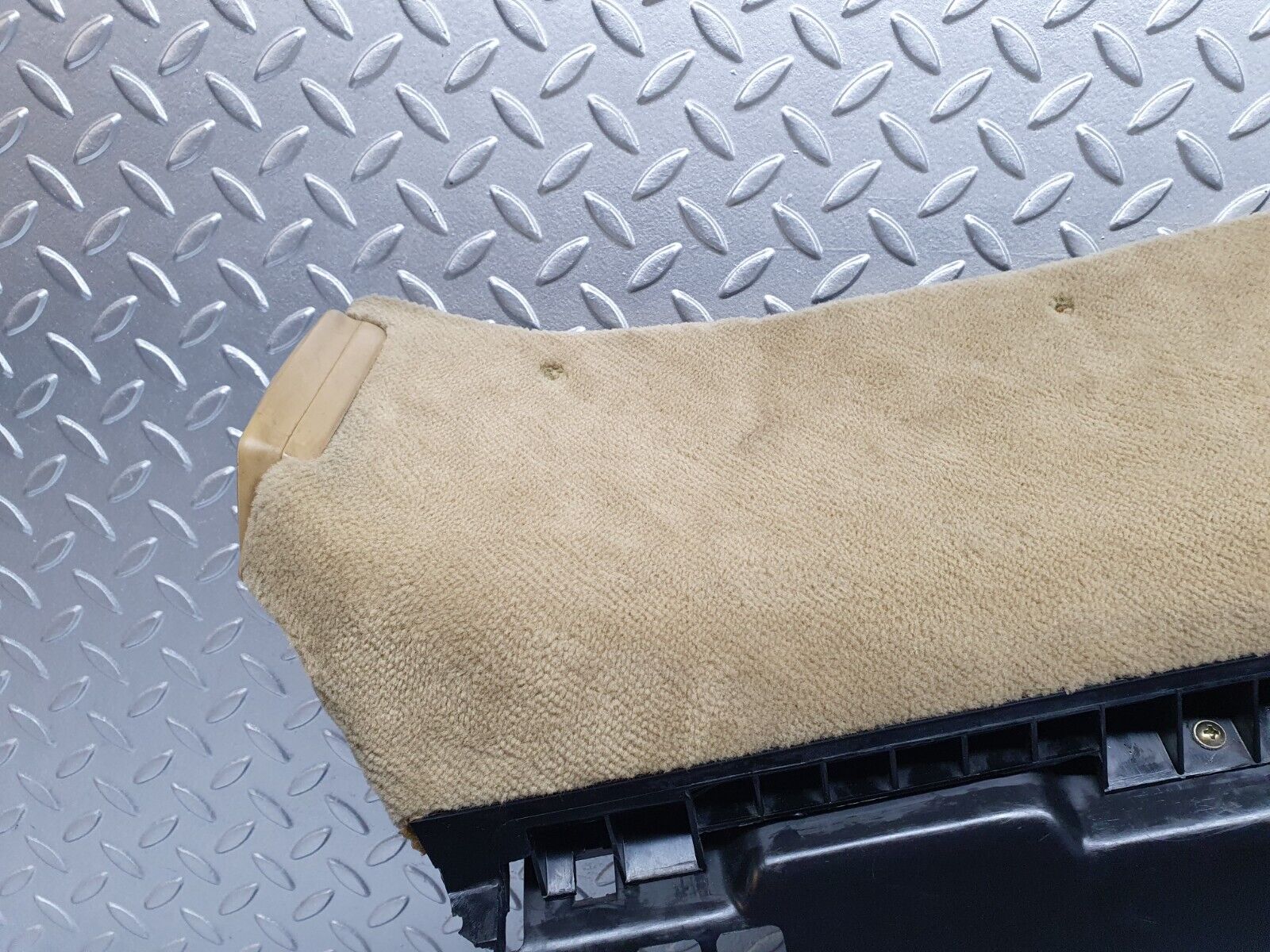 41055 Mercedes-Benz W126 300SE Under Dash Panel Left Beige 1268305344 1266801517 1268305144