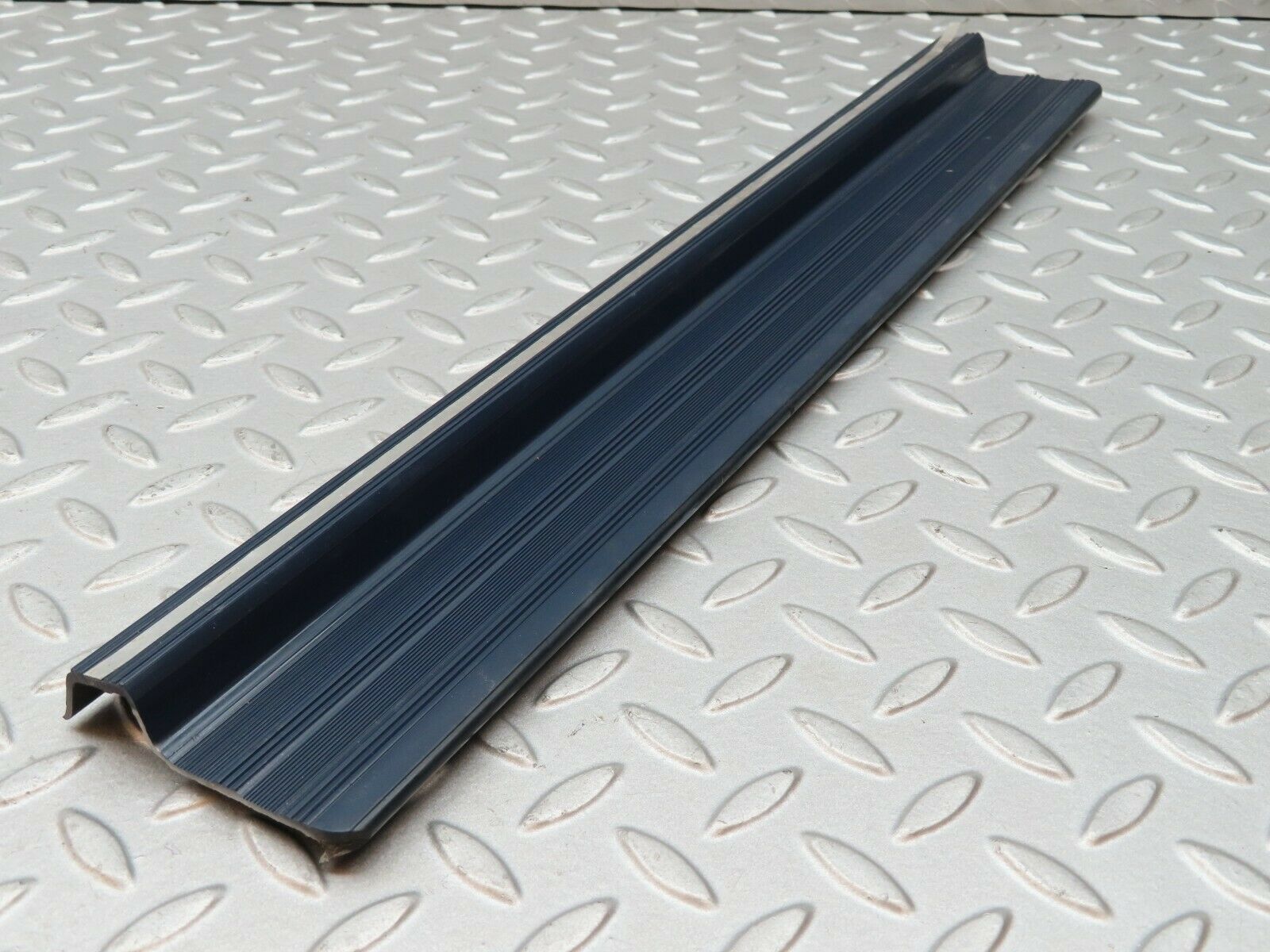 4359 Mercedes-Benz W123 230E Rear Right Door Sill Trim Blue