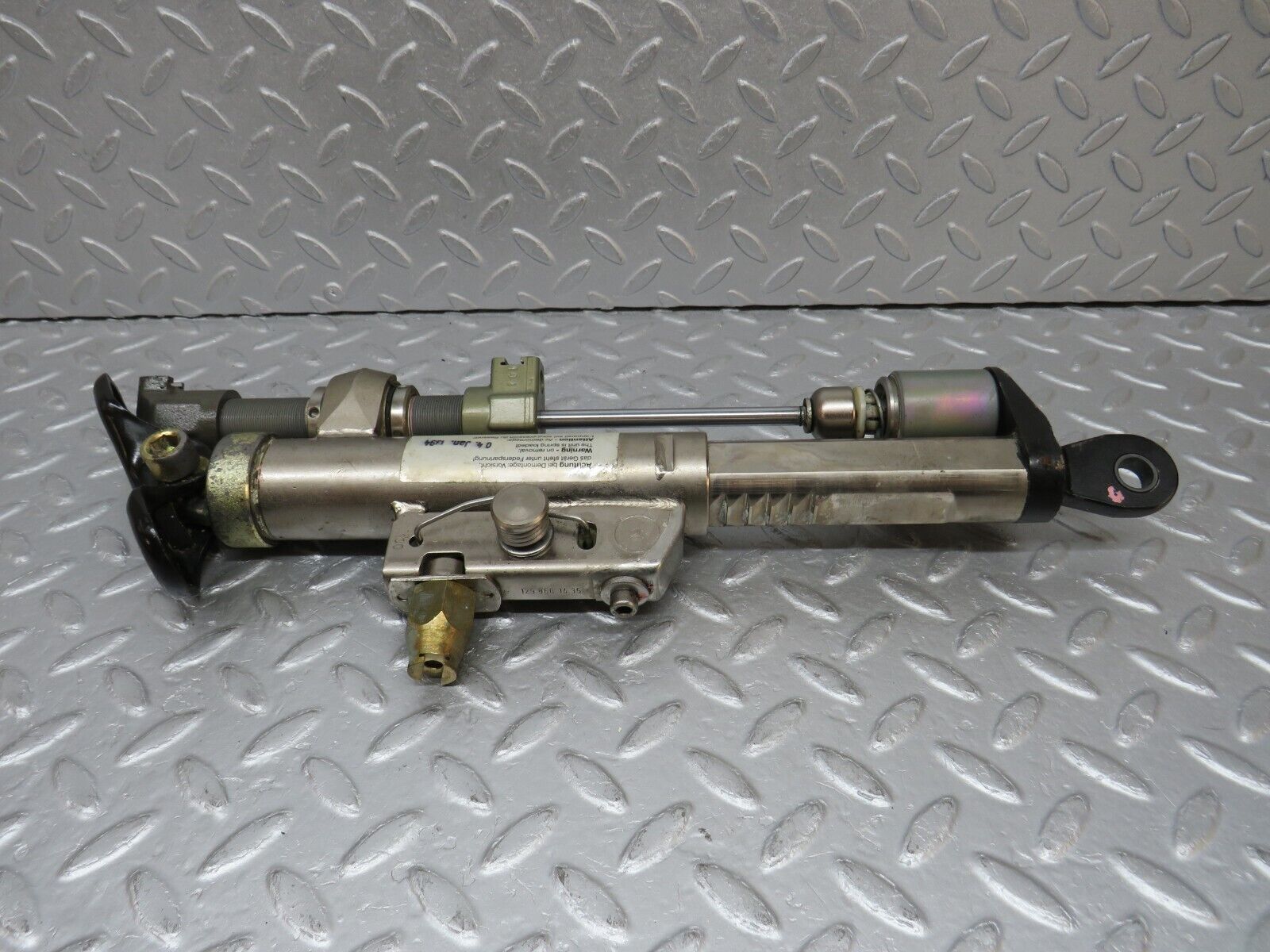 38501 Mercedes-Benz R129 280SL Coupe Roll Bar Hydraulic Cylinder Right 1298600435